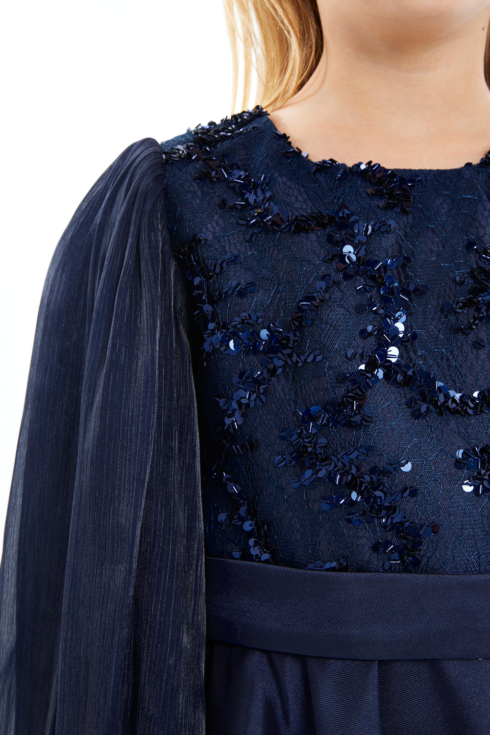 Midnight Bloom Ball Gown