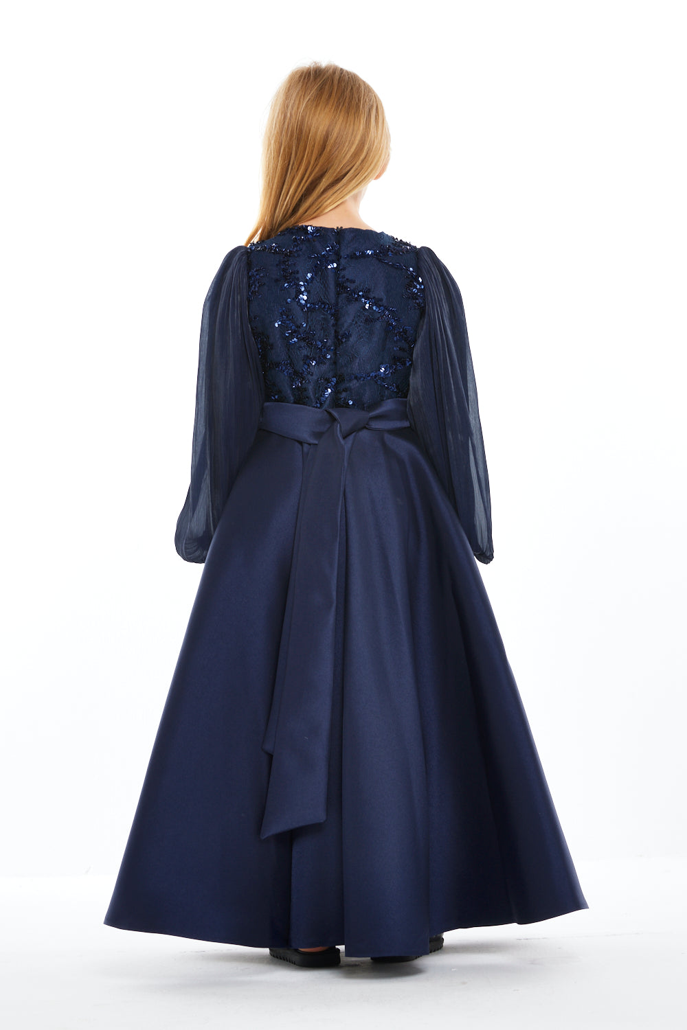 Midnight Bloom Ball Gown