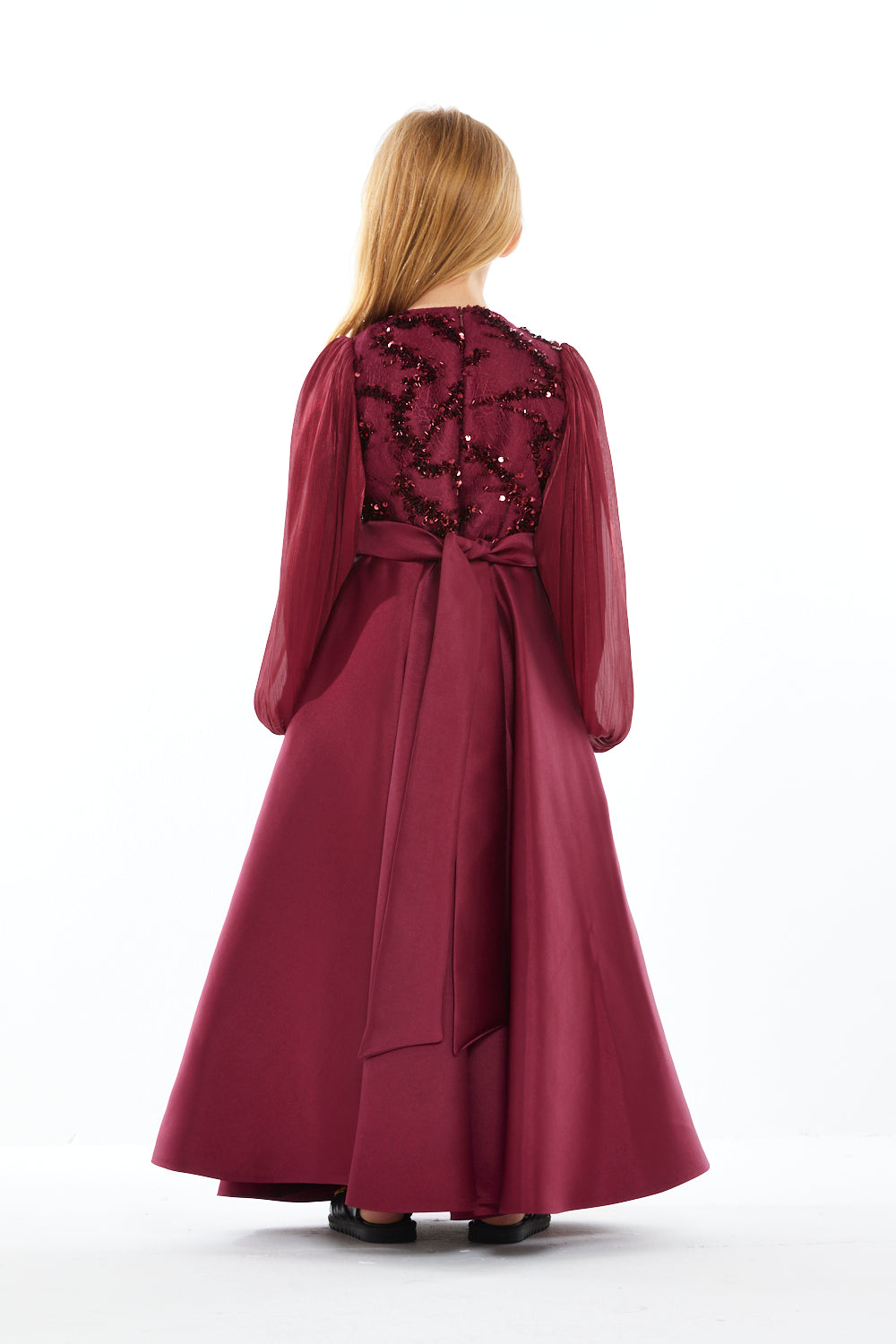 Midnight Bloom Ball Gown