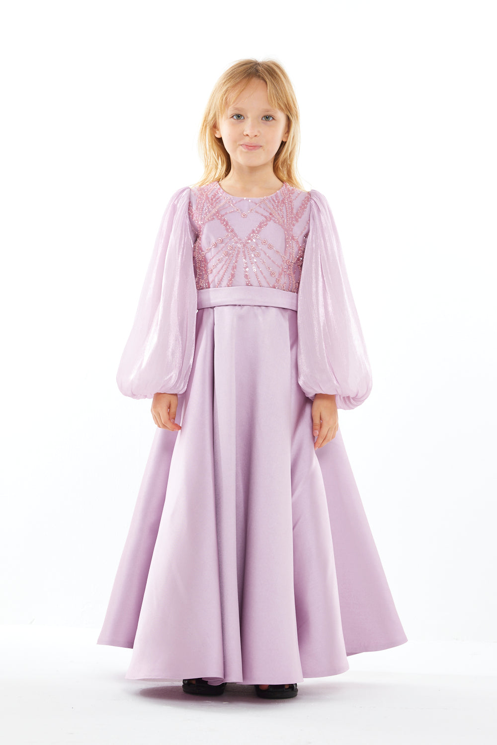 Rosette Cloud Occasion Dress