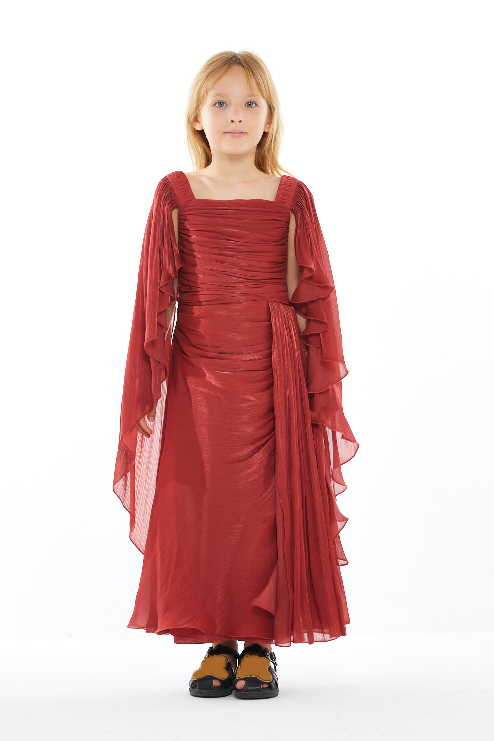 Rosewater Cascade Gown