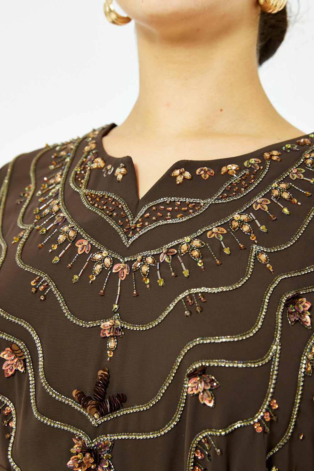 Imperial Embellished Bodice A-Line Gown