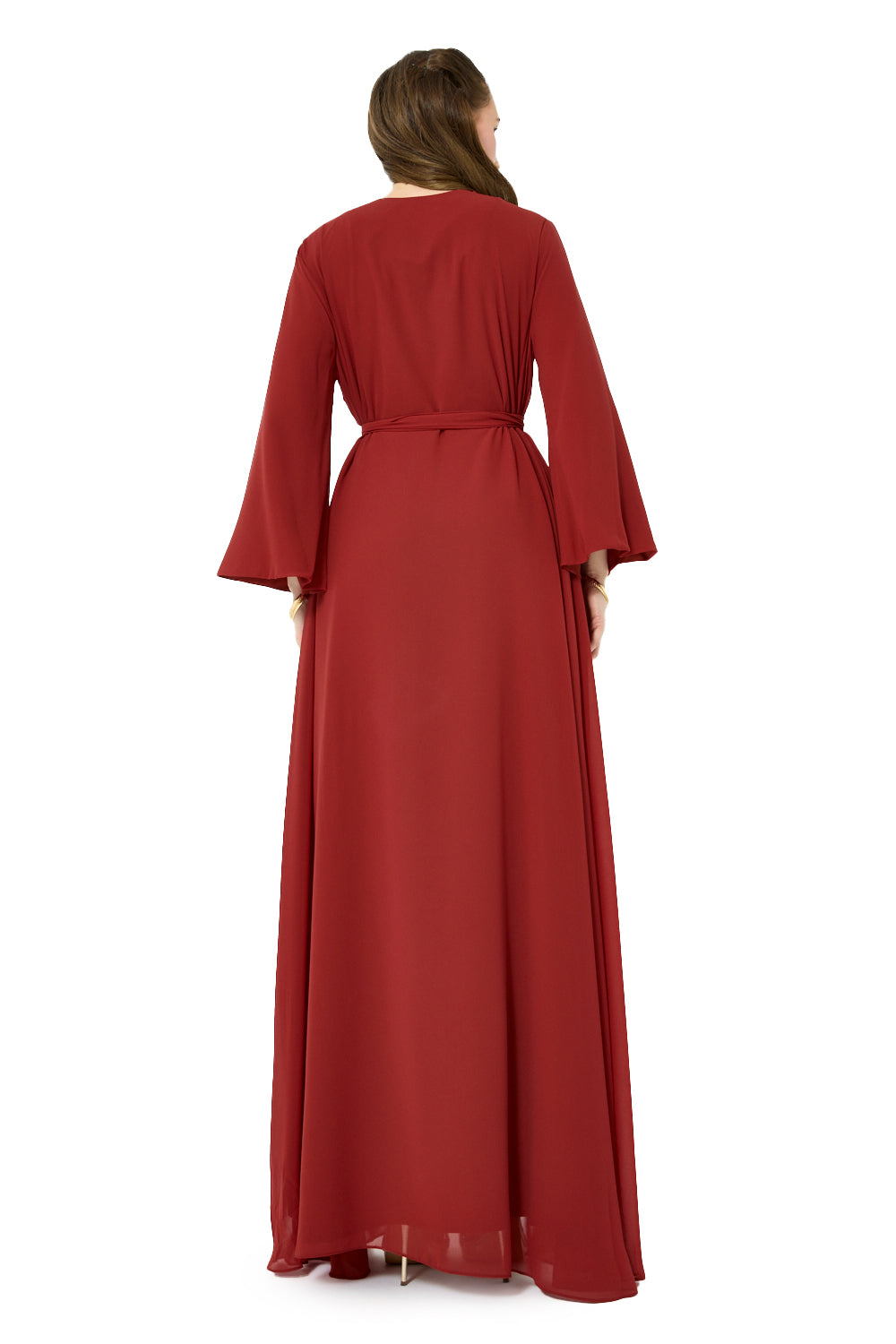 Tie Waist Embellished Kaftan