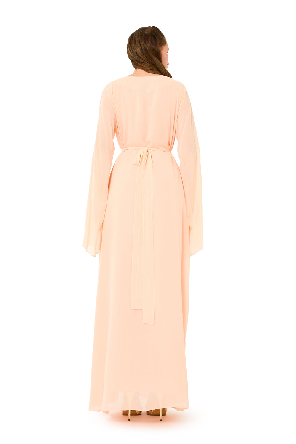 Split Sleeve Belted Kaftan