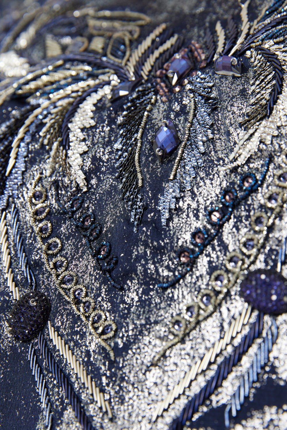 Textured V-Neck Draped Dress