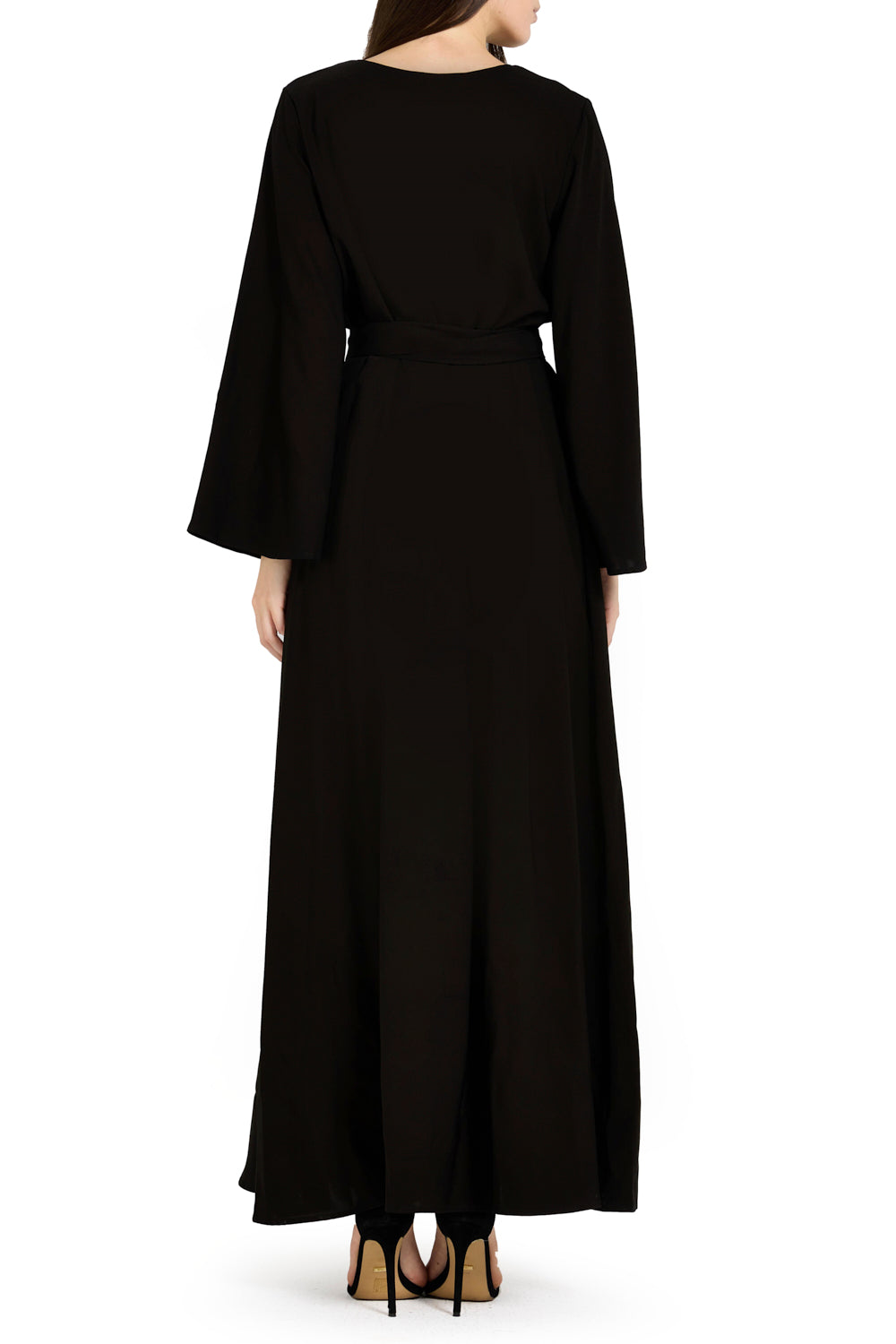 Geometric Embellished Radiance Flowy Dress