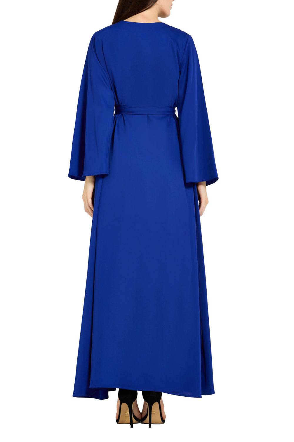 Geometric Embellished Radiance Flowy Dress