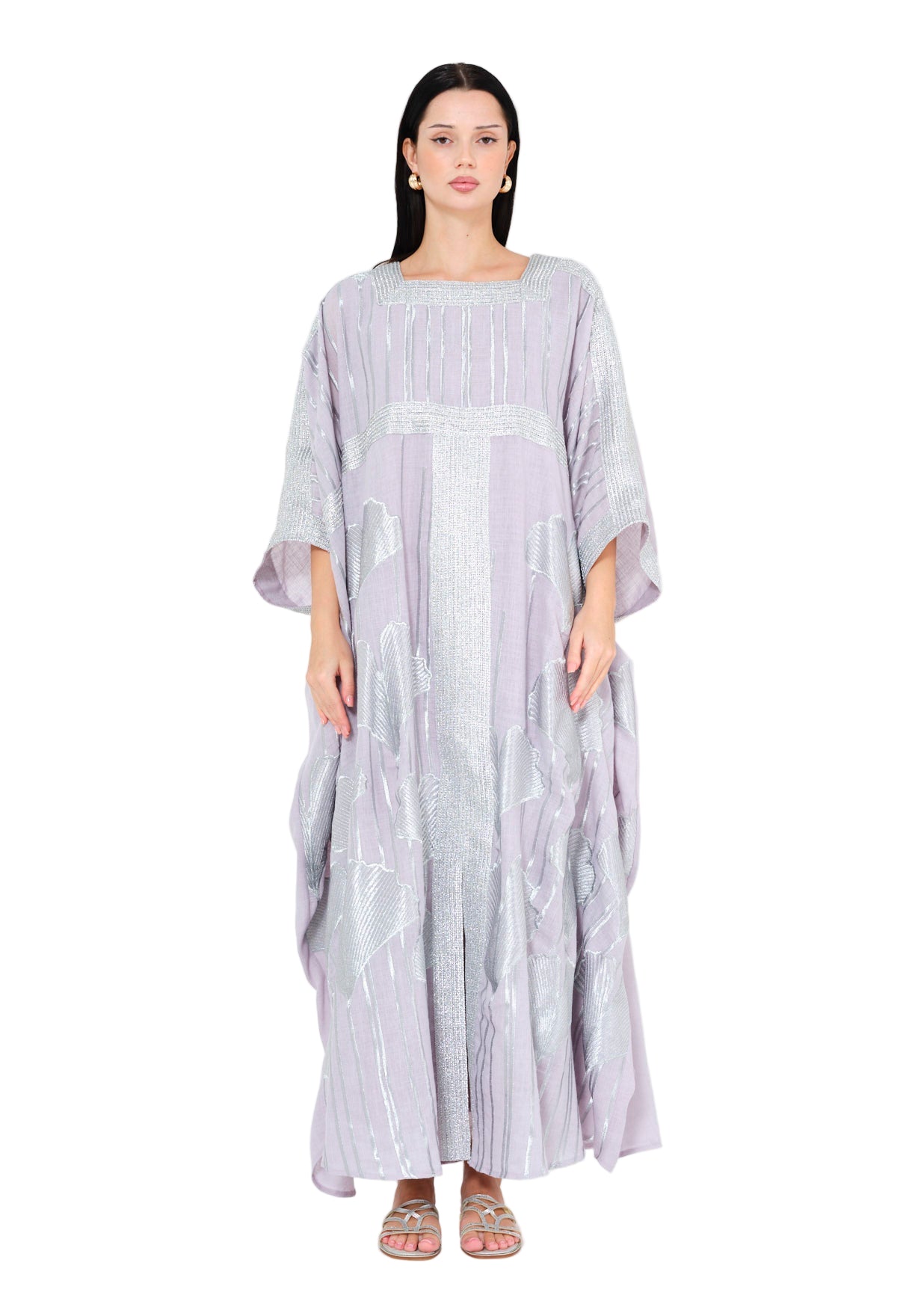 Celestia Luxe Embroidered Jalabiya