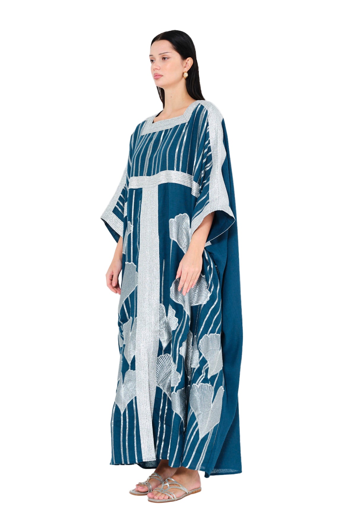 Celestia Luxe Embroidered Jalabiya