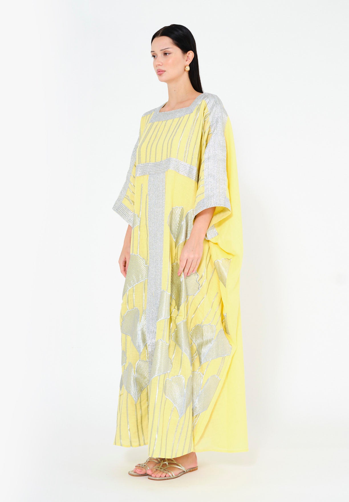 Celestia Luxe Embroidered Jalabiya