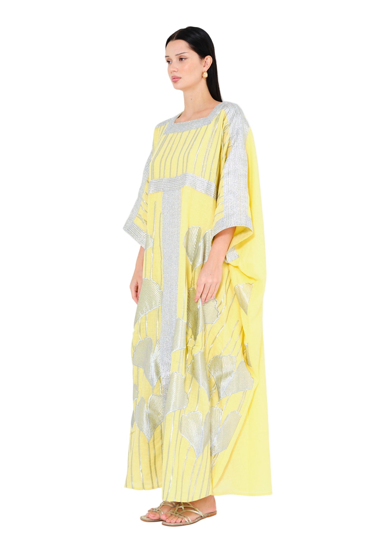 Celestia Luxe Embroidered Jalabiya