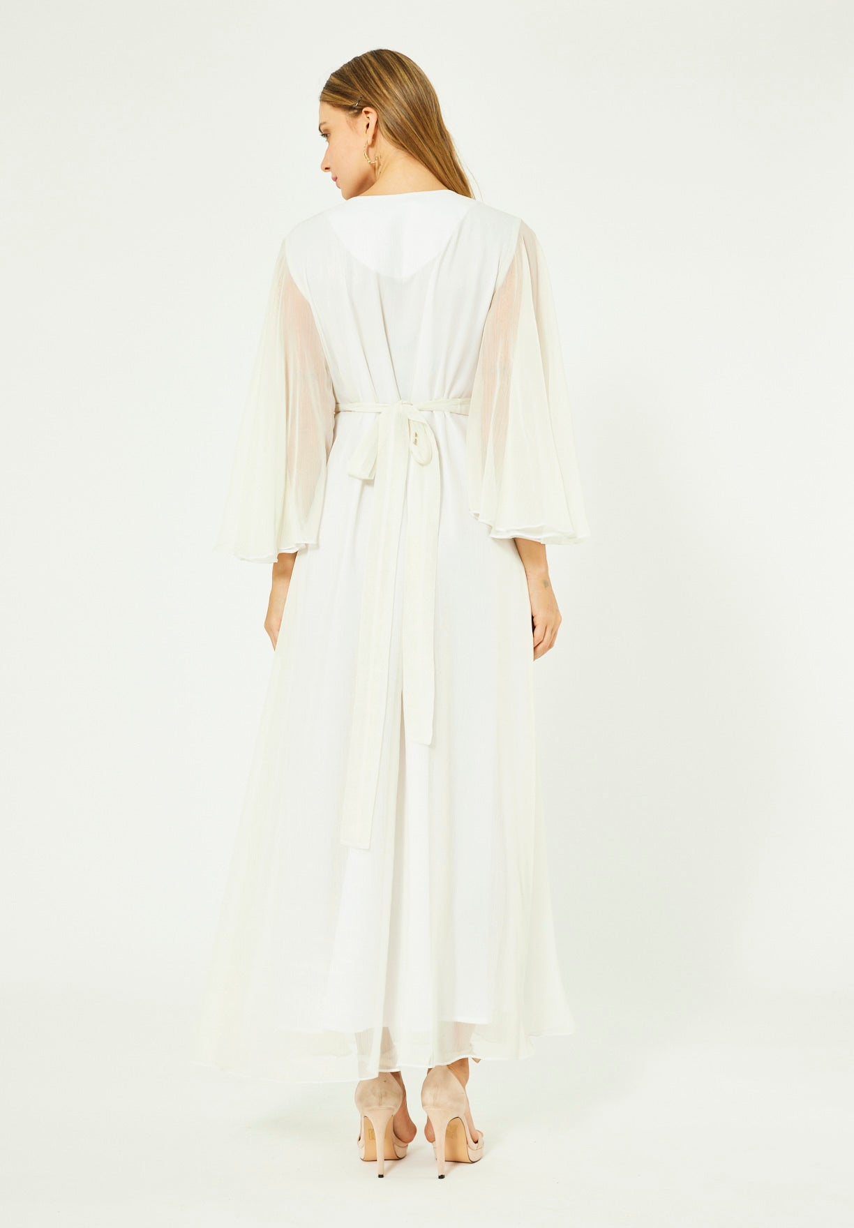 Celeste Floral Embellished Organza Gown