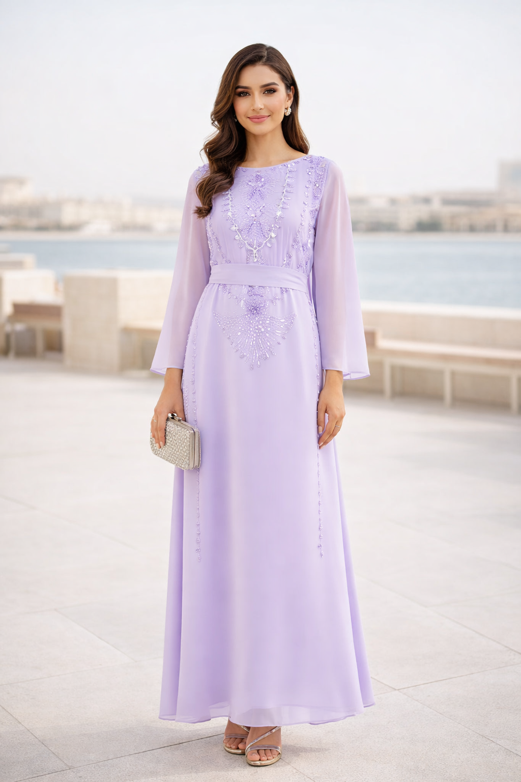 Lisandra Embellished Grace Dress