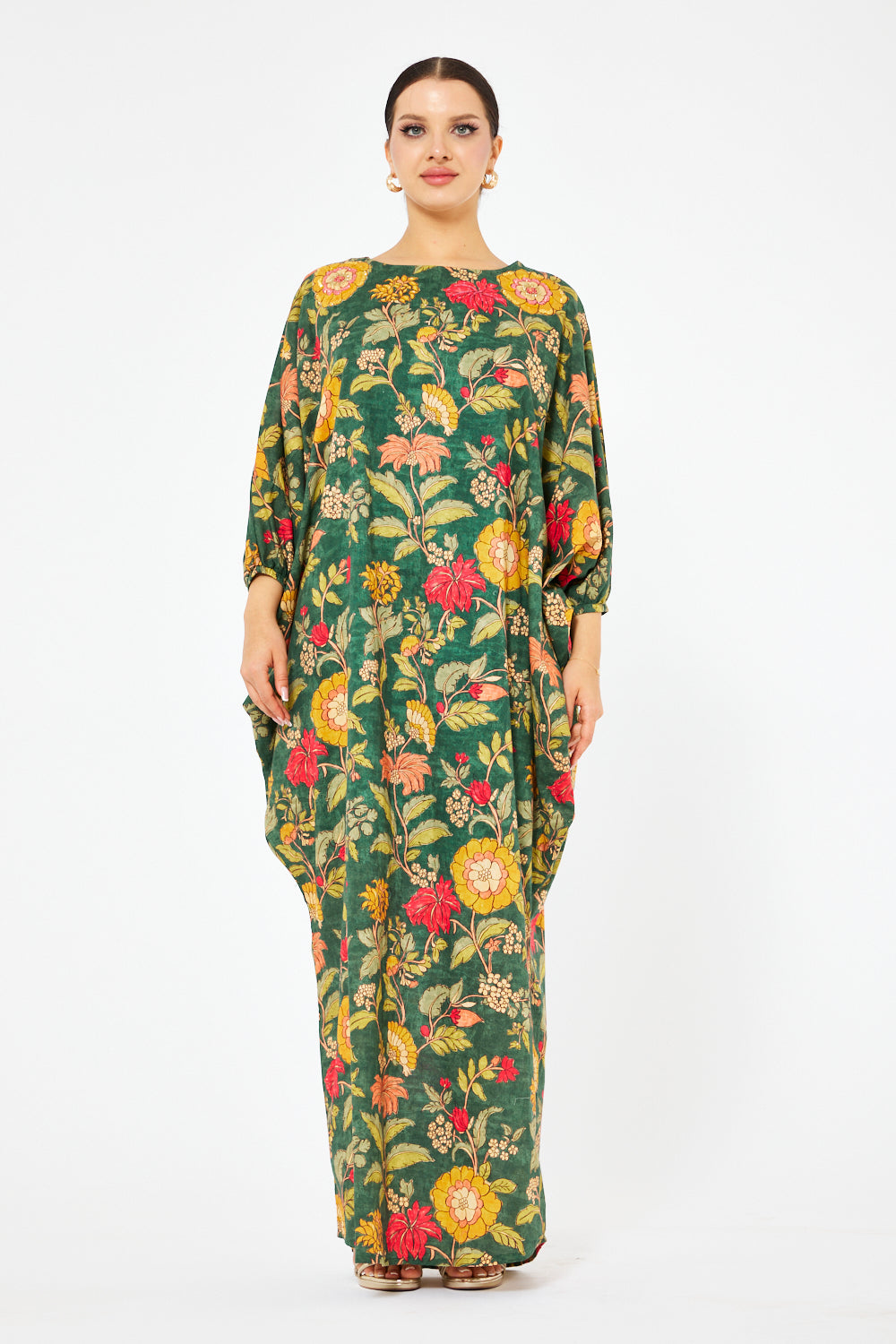 Garden Bloom Batwing Kaftan