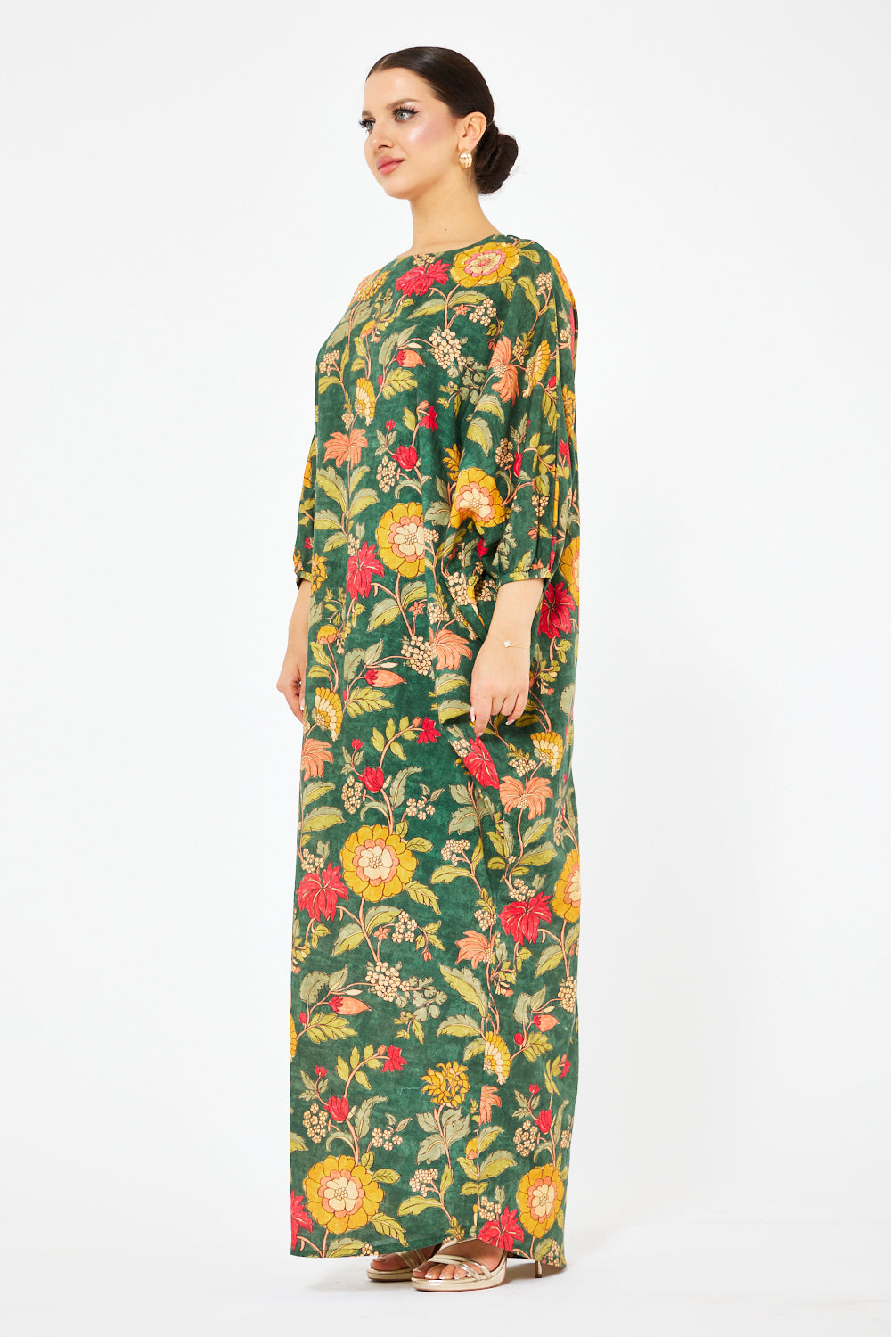 Garden Bloom Batwing Kaftan