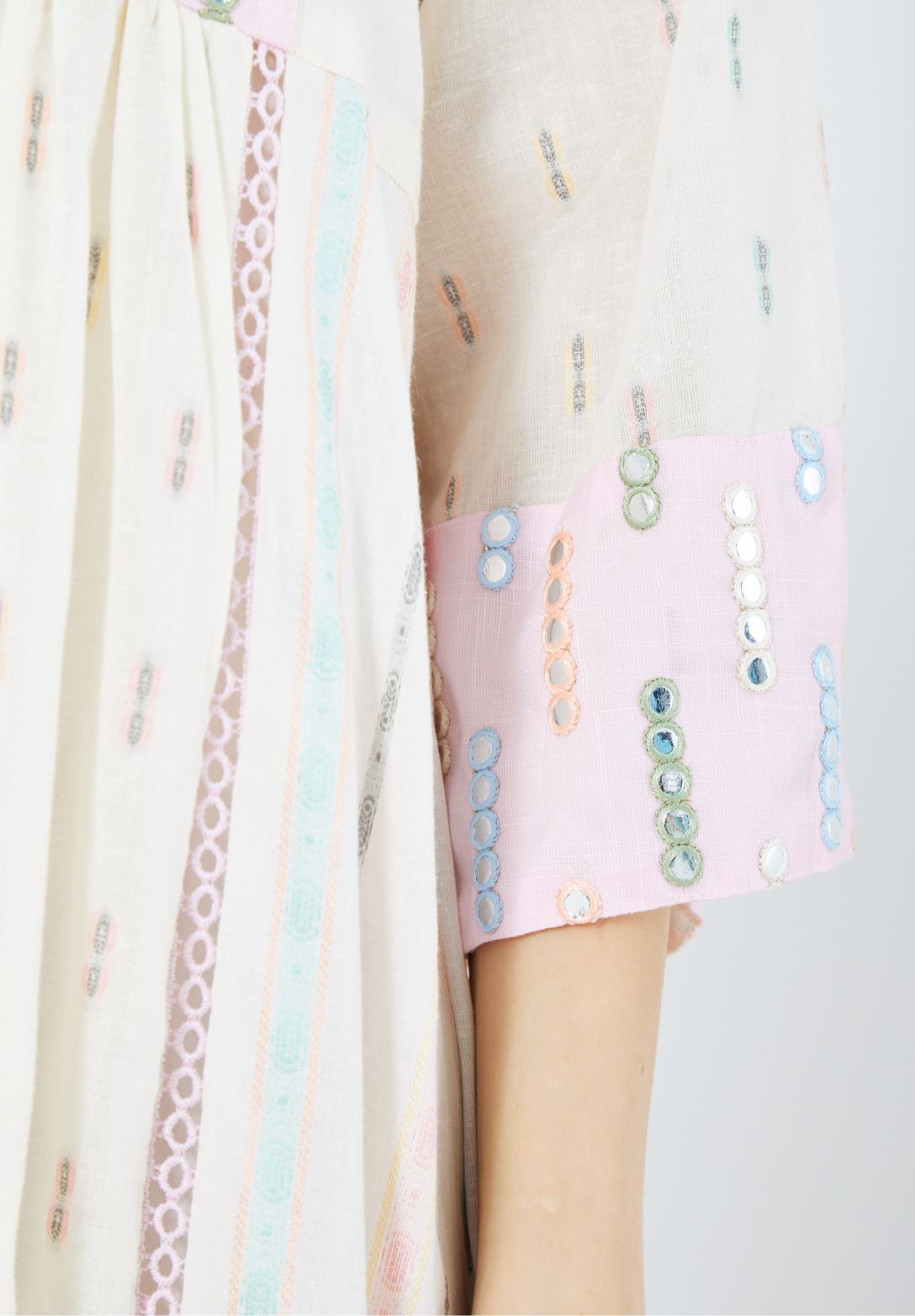 Beautiful Embroidered Loose fit Long Dress