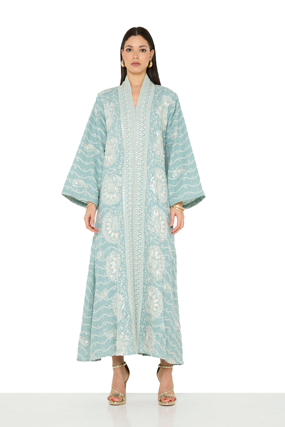 Ornate Panel Motif Jalabiya