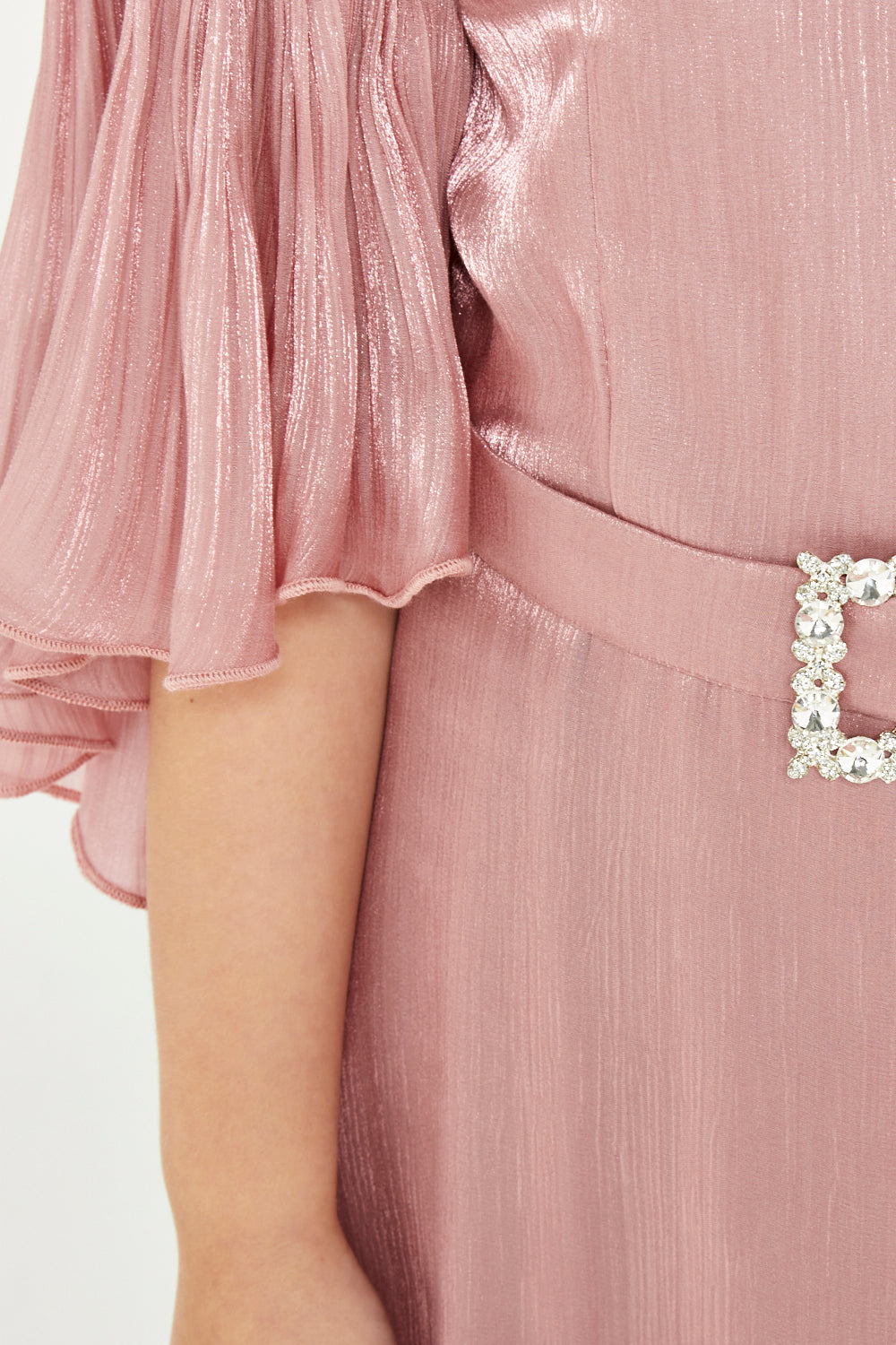 Radiant Flounce Gown in Organza