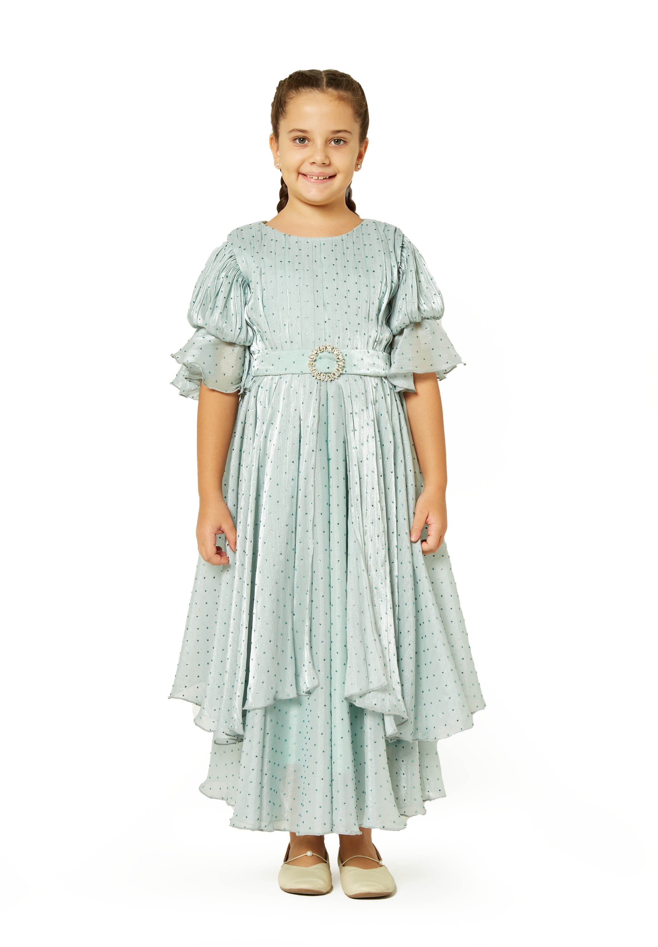 Twinkle Belle Puff Sleeve Dress