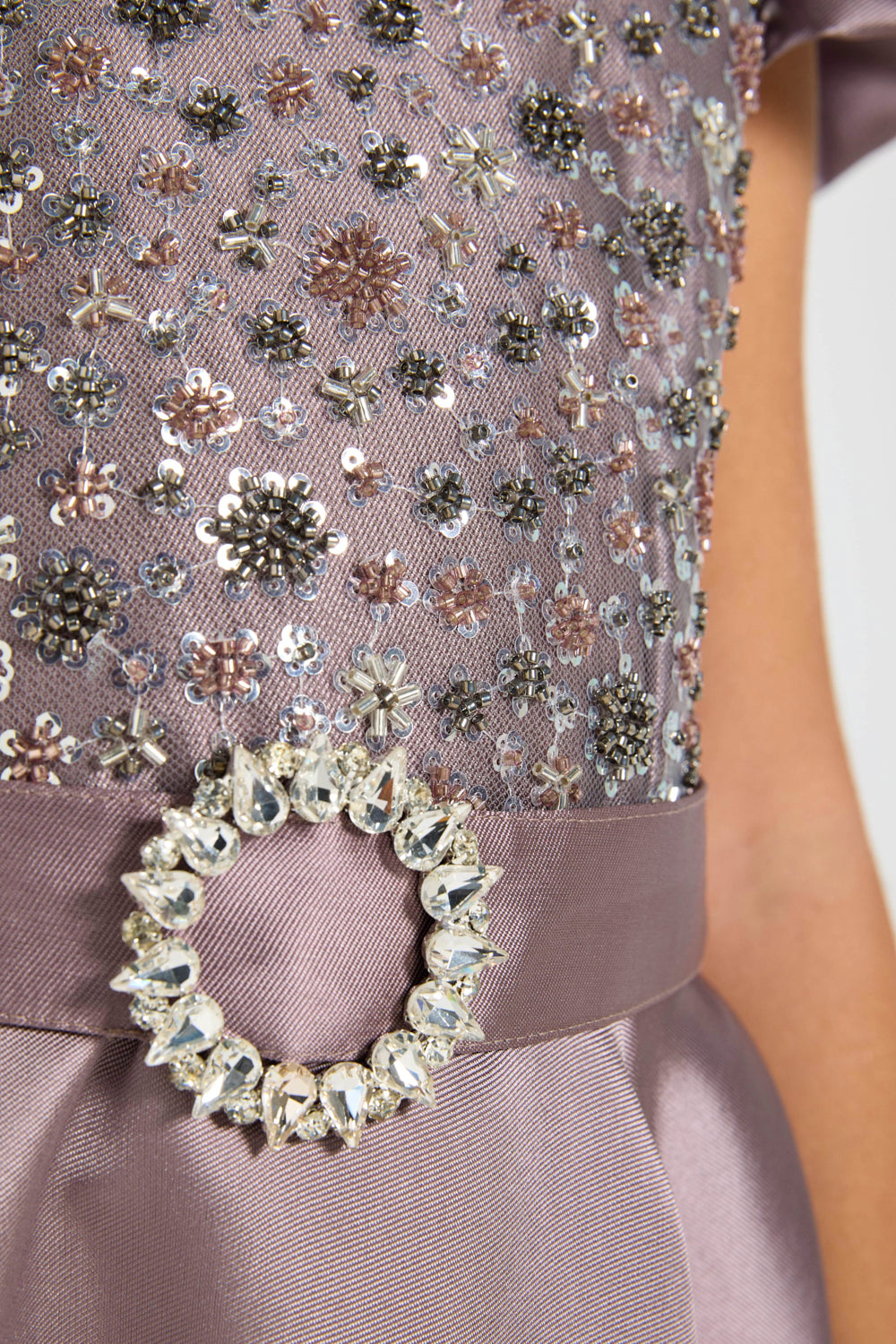 Celestia Bloom Embellished Gown