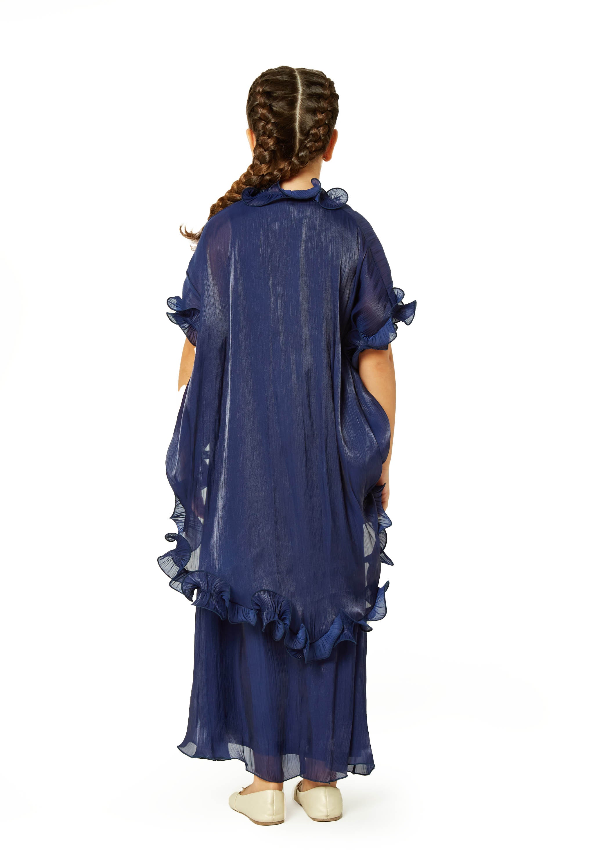 Cascading Ruffle Bloom Dress