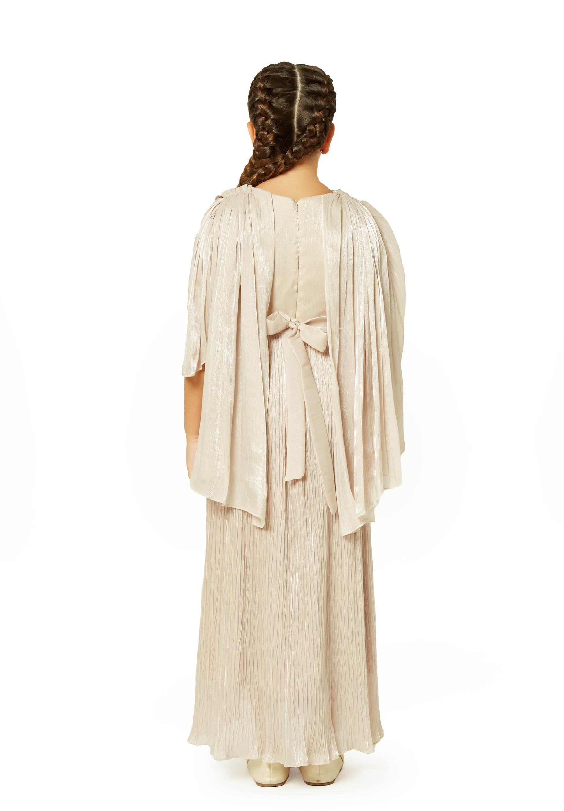 Cowl Neck Drape Gown