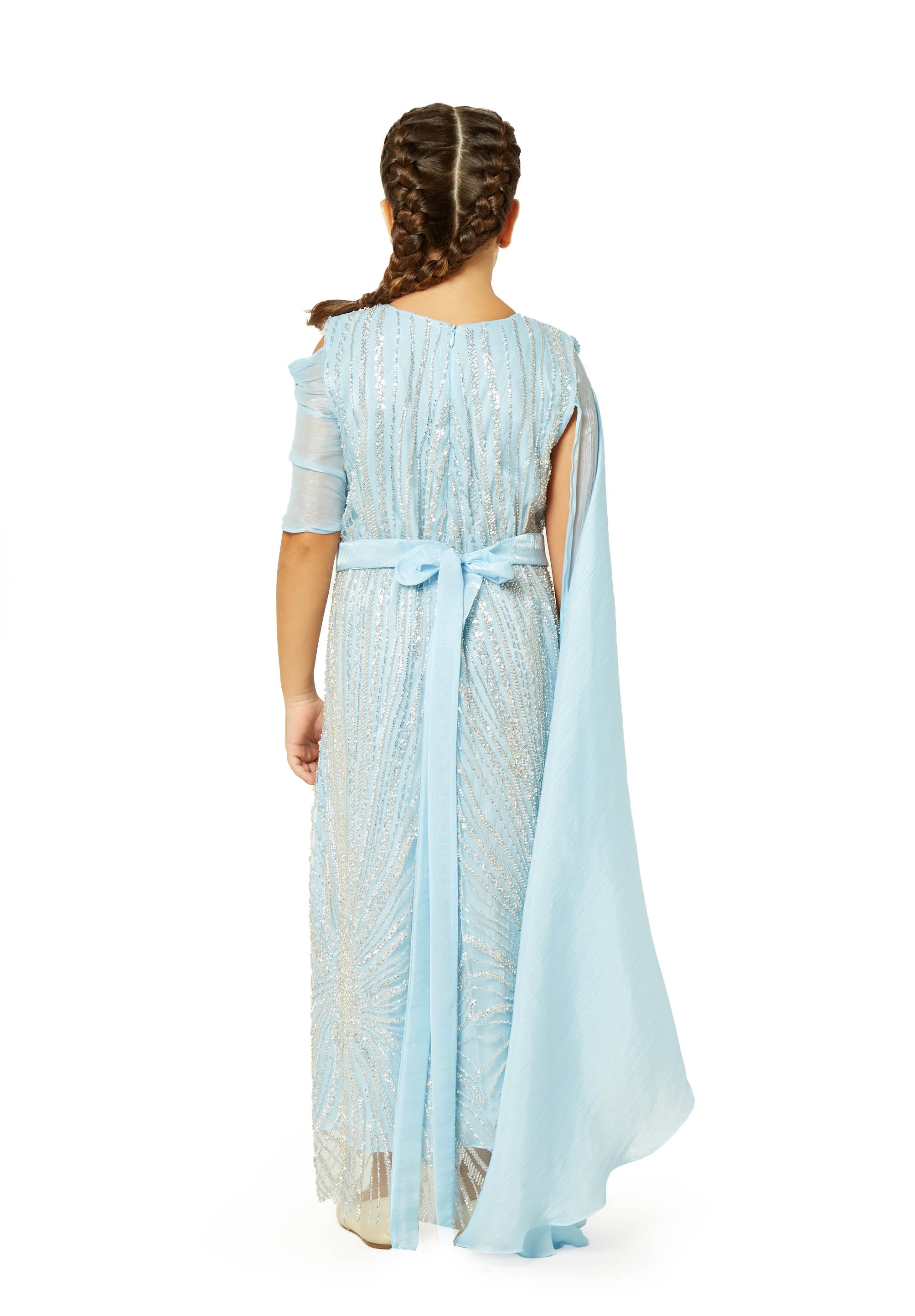 Crystal Cascade Bloom Gown