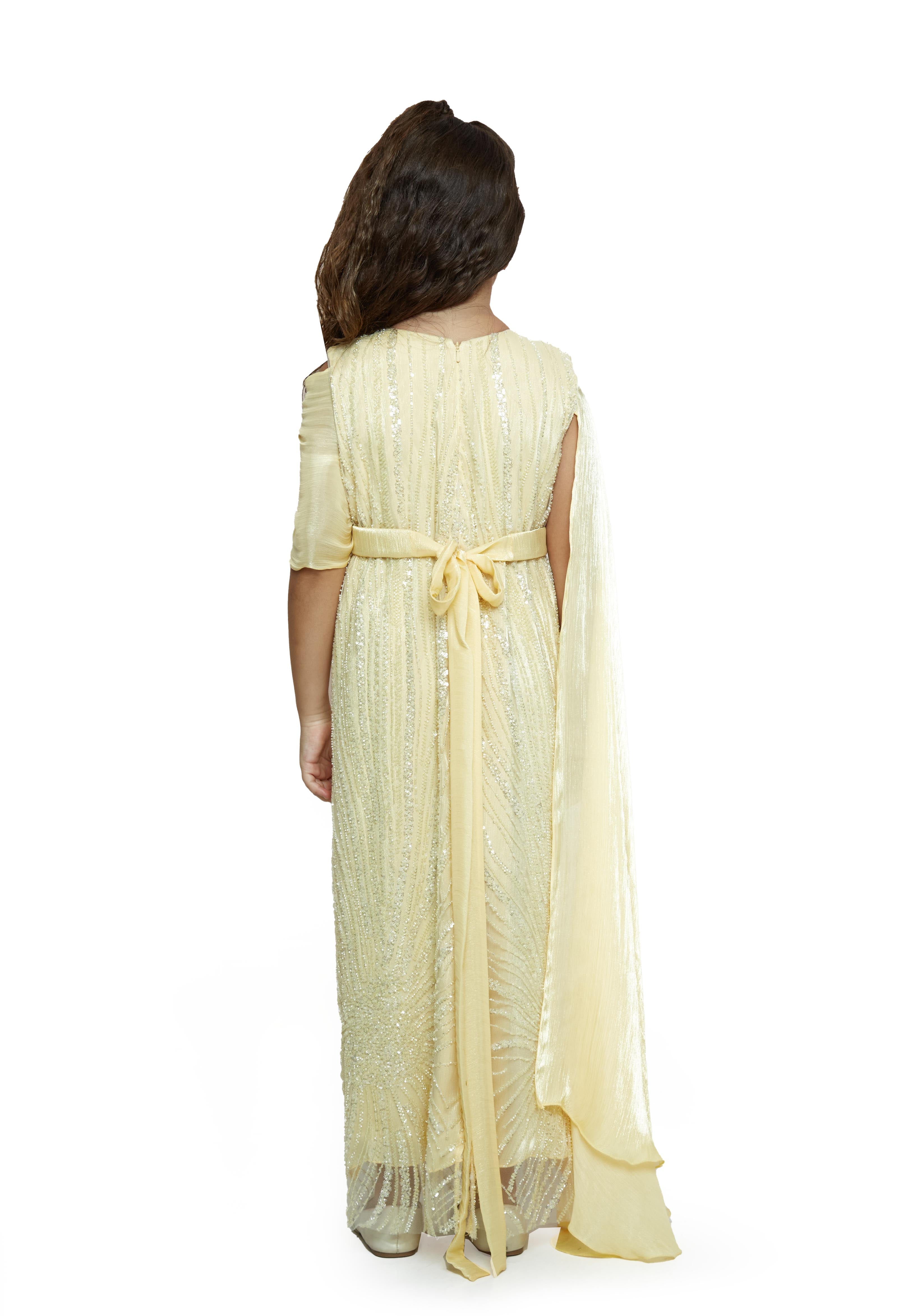 Crystal Cascade Bloom Gown