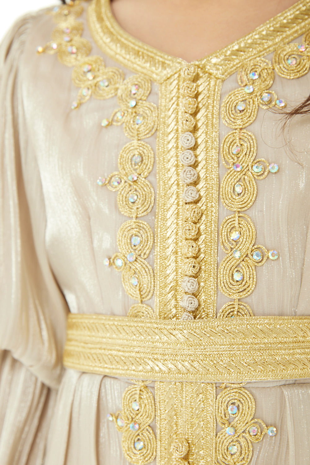 Embroidered Traditional Elegance Style Dress