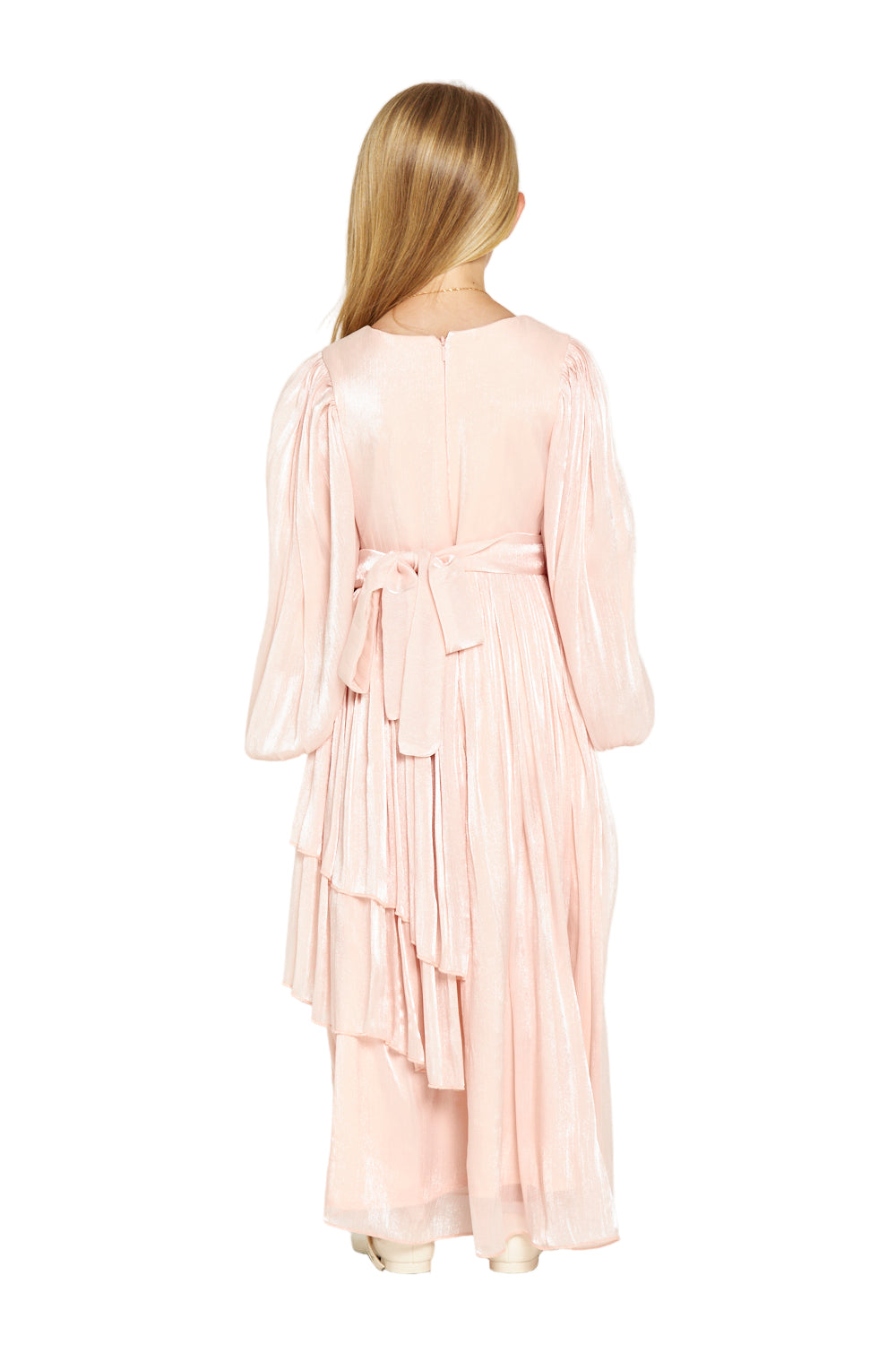 Elegant Pleated Organza Dream Dress