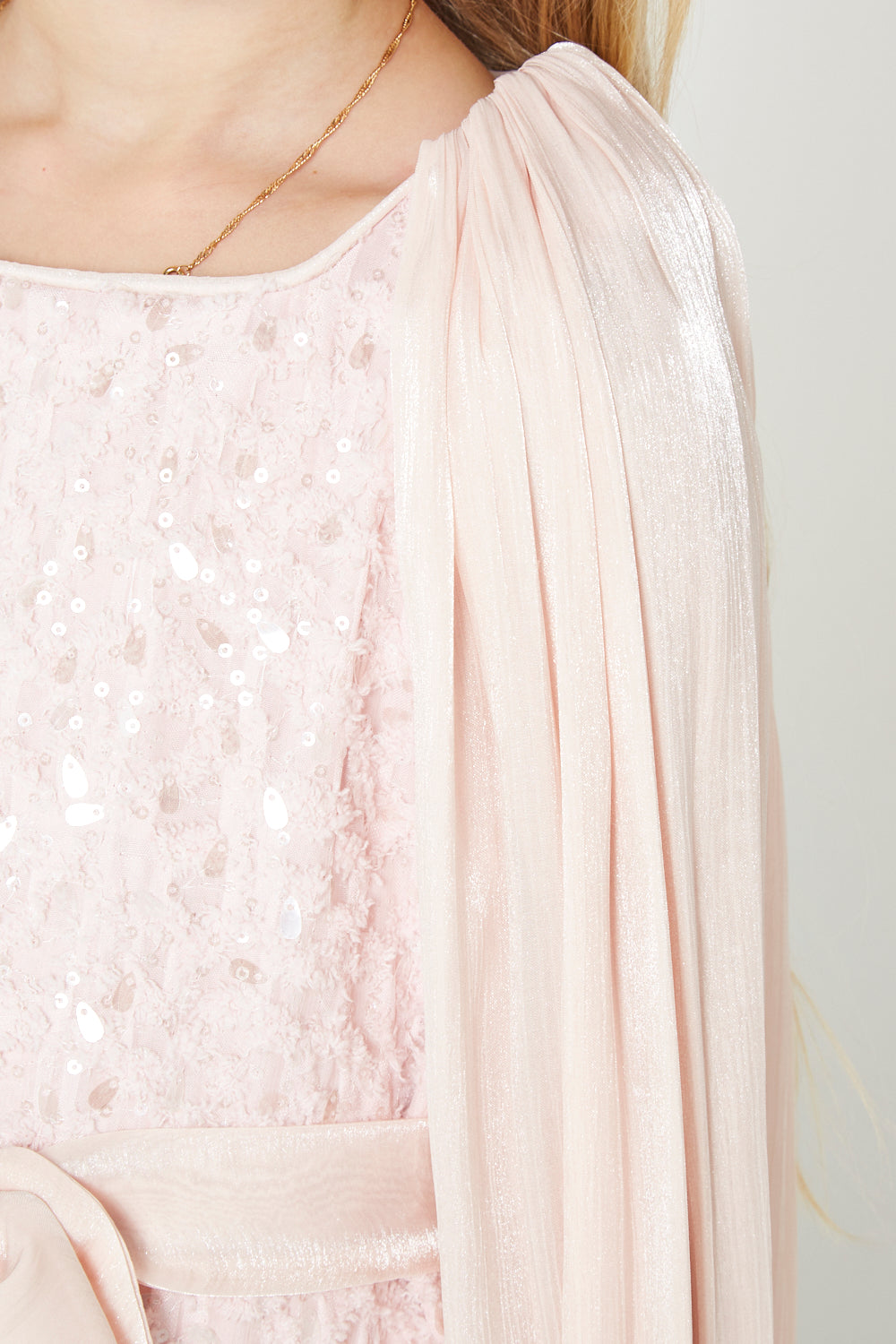 All-over Sequin Embellished Gown