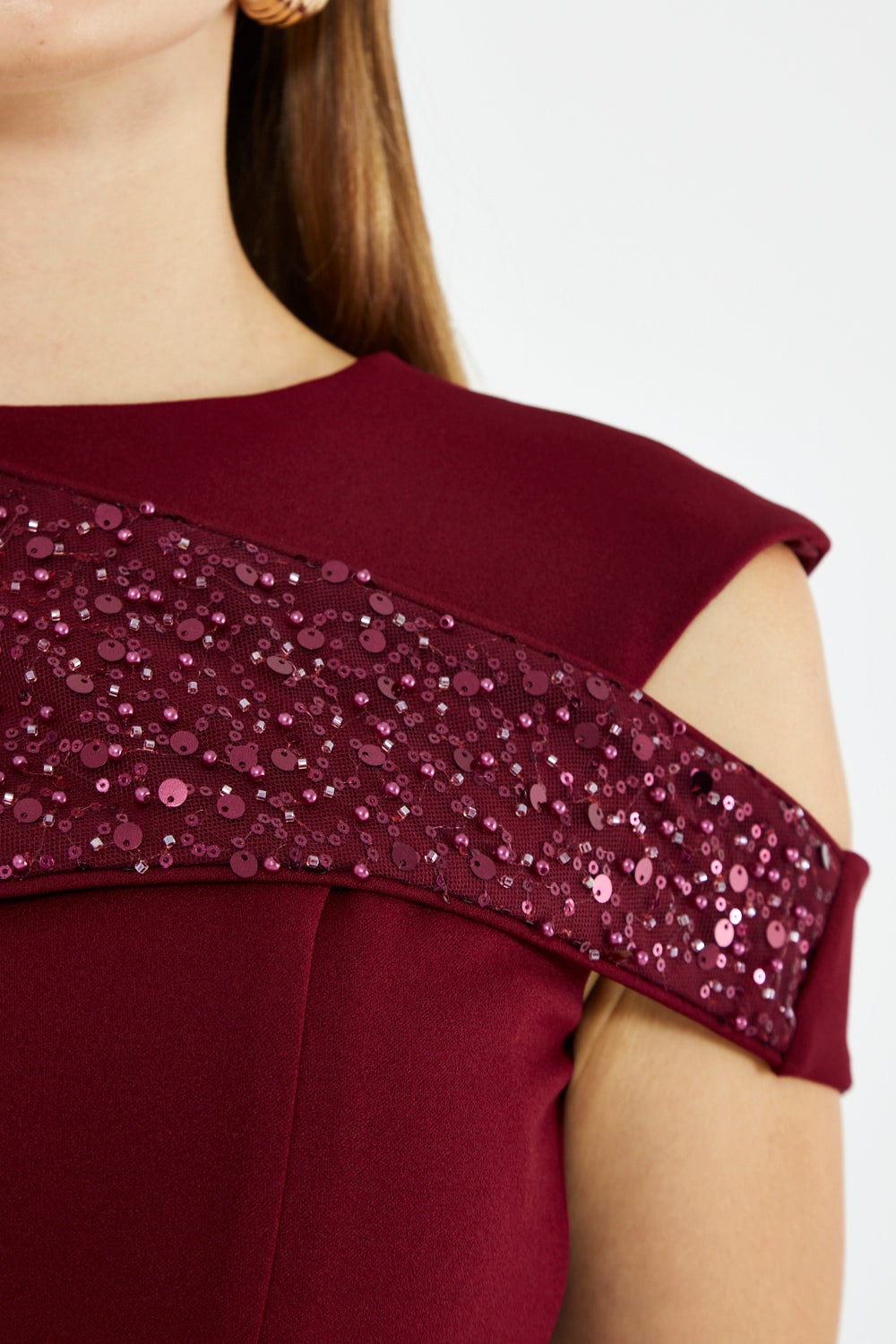 Seren One-Shoulder Grace Gown