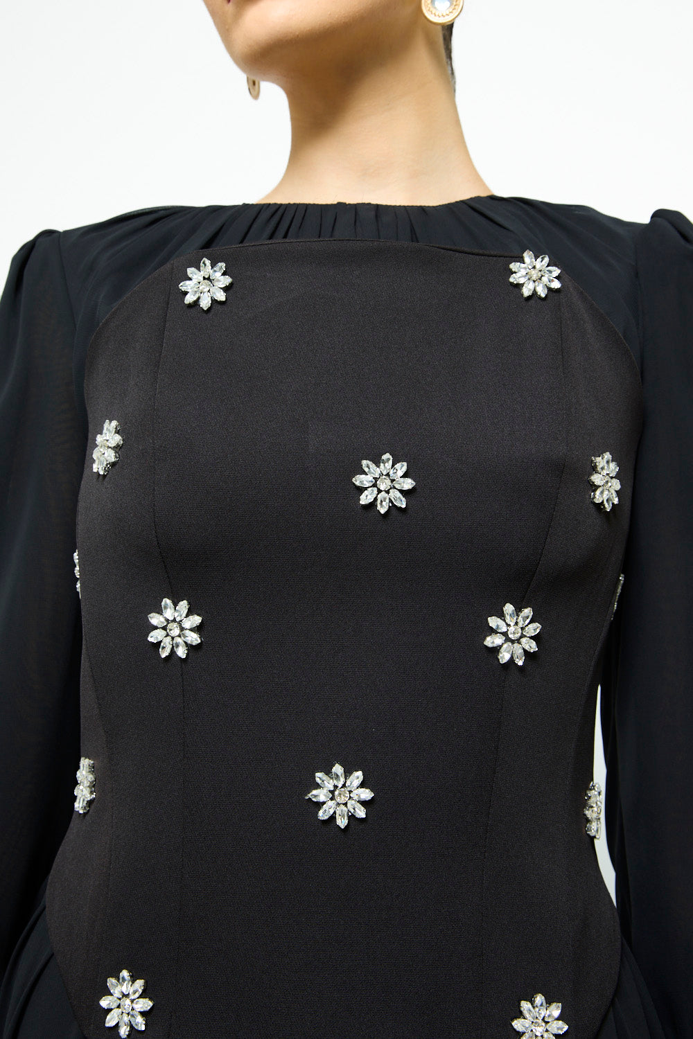 Starlit Blossom Gown