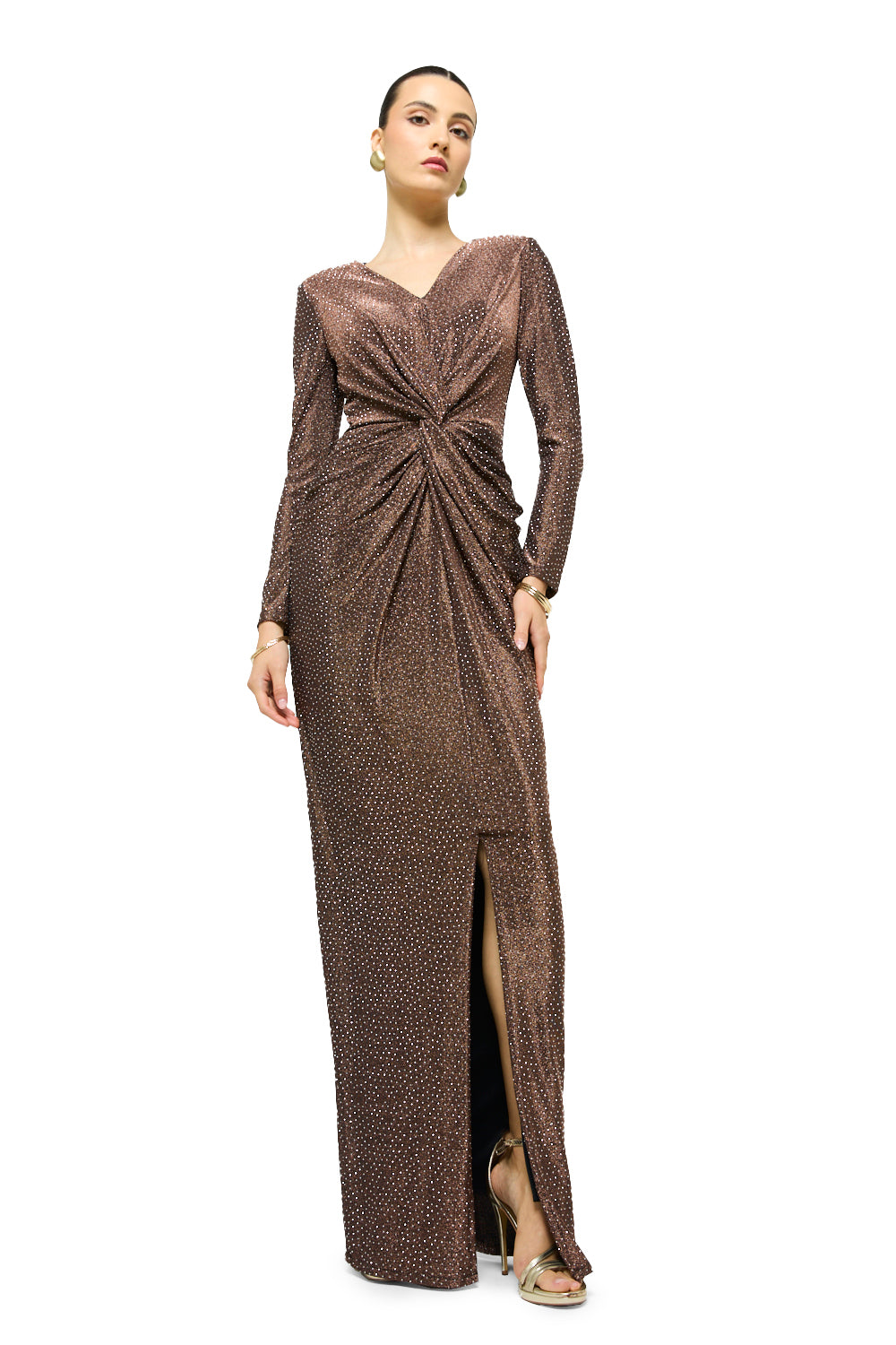 Starlight Knot Maxi Dress