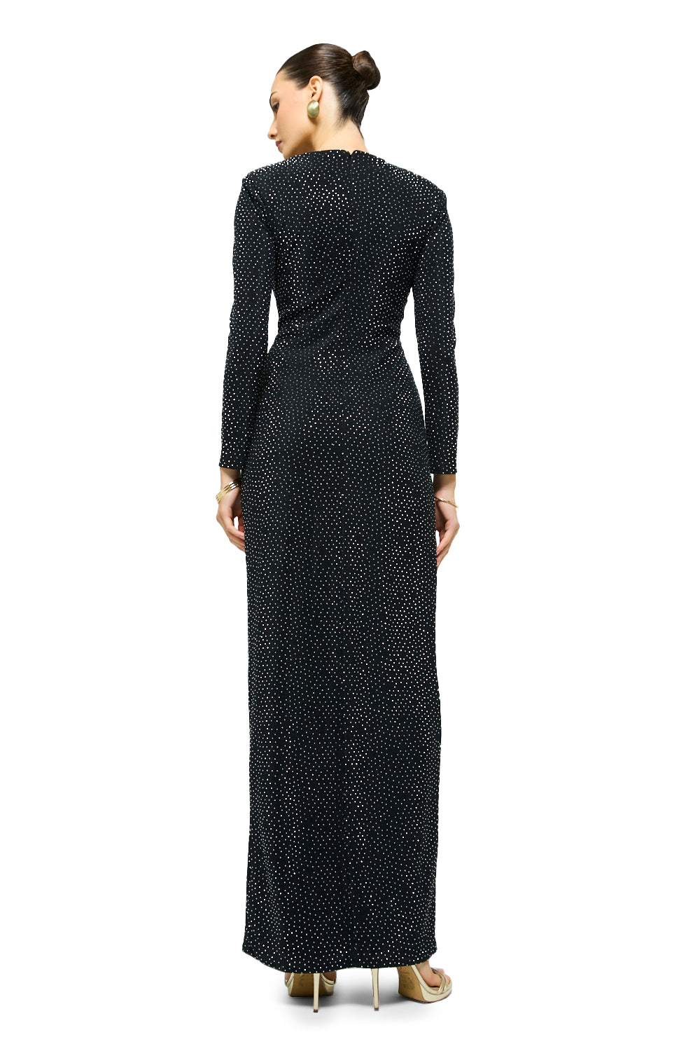 Starlight Knot Maxi Dress