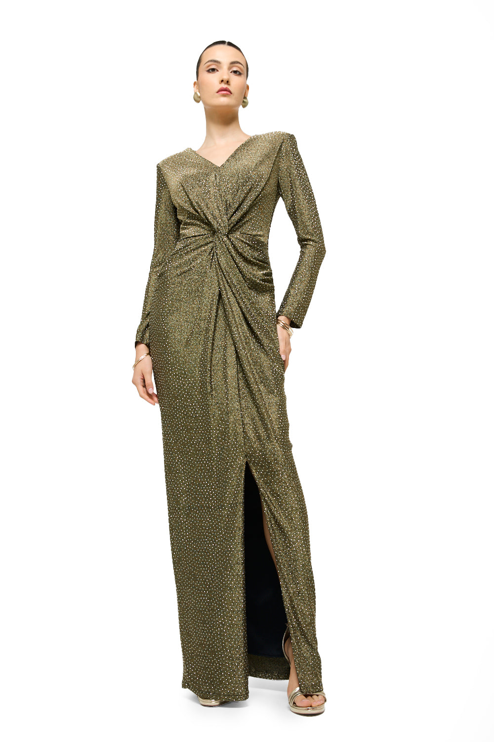 Starlight Knot Maxi Dress
