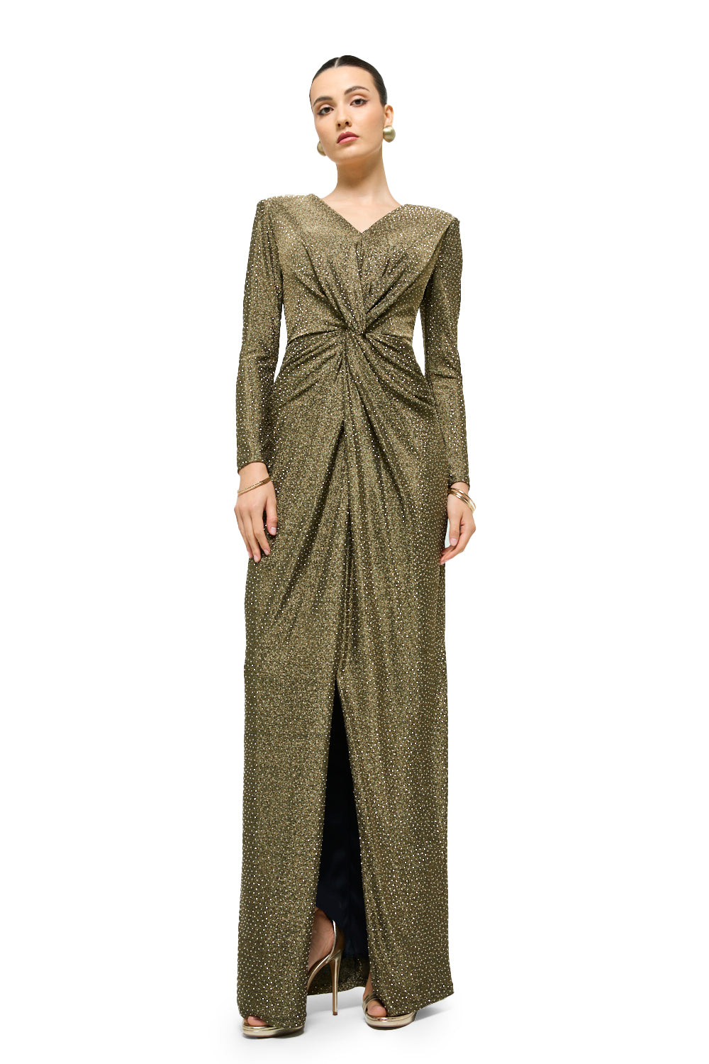 Starlight Knot Maxi Dress