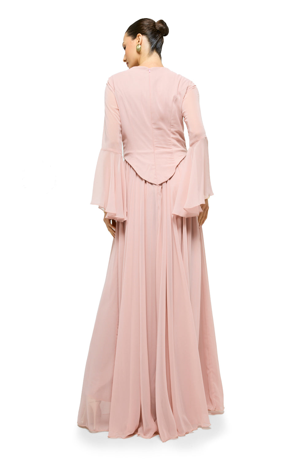 Celestial Drape Maxi Dress