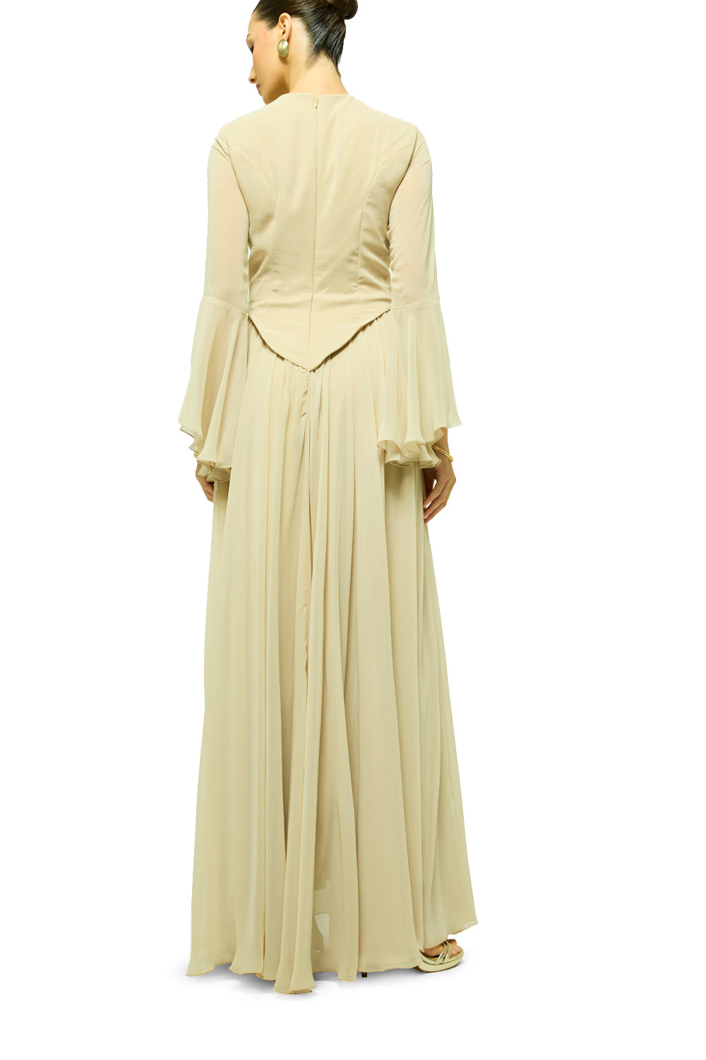 Celestial Drape Maxi Dress