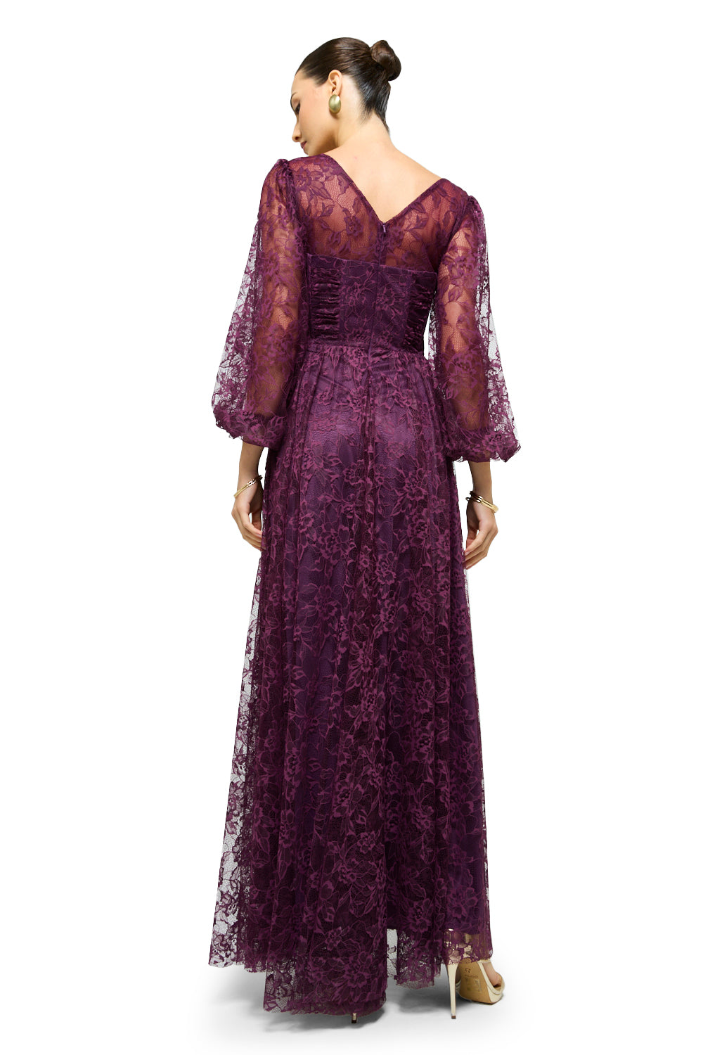 Enchanted Lace Corset Gown