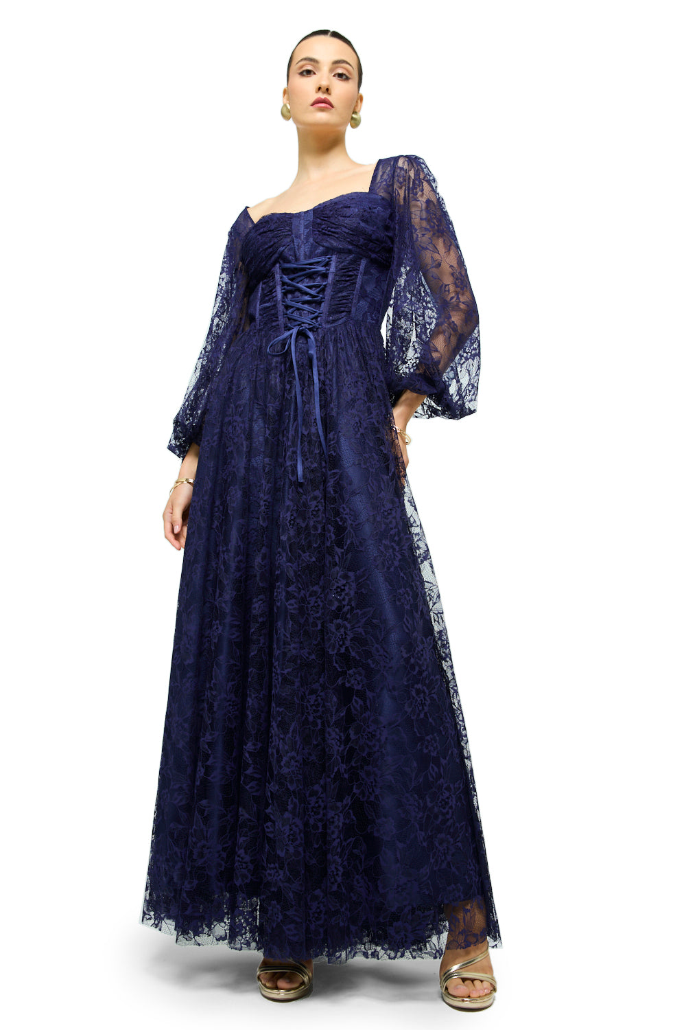 Enchanted Lace Corset Gown