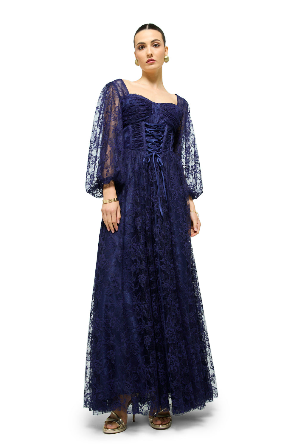 Enchanted Lace Corset Gown