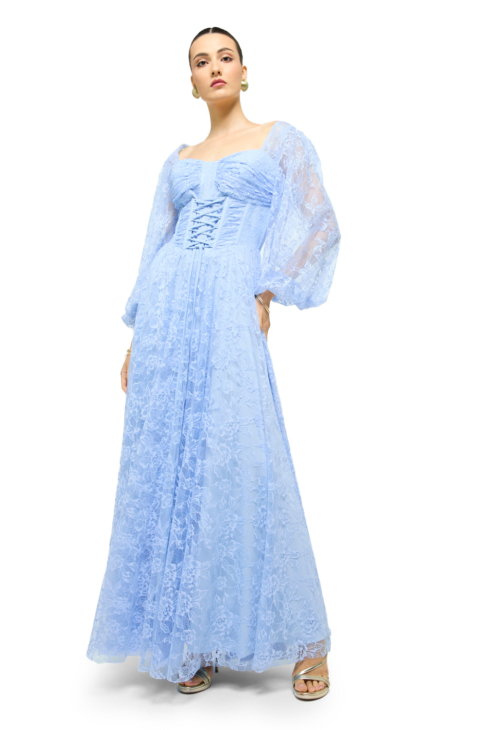 Enchanted Lace Corset Gown