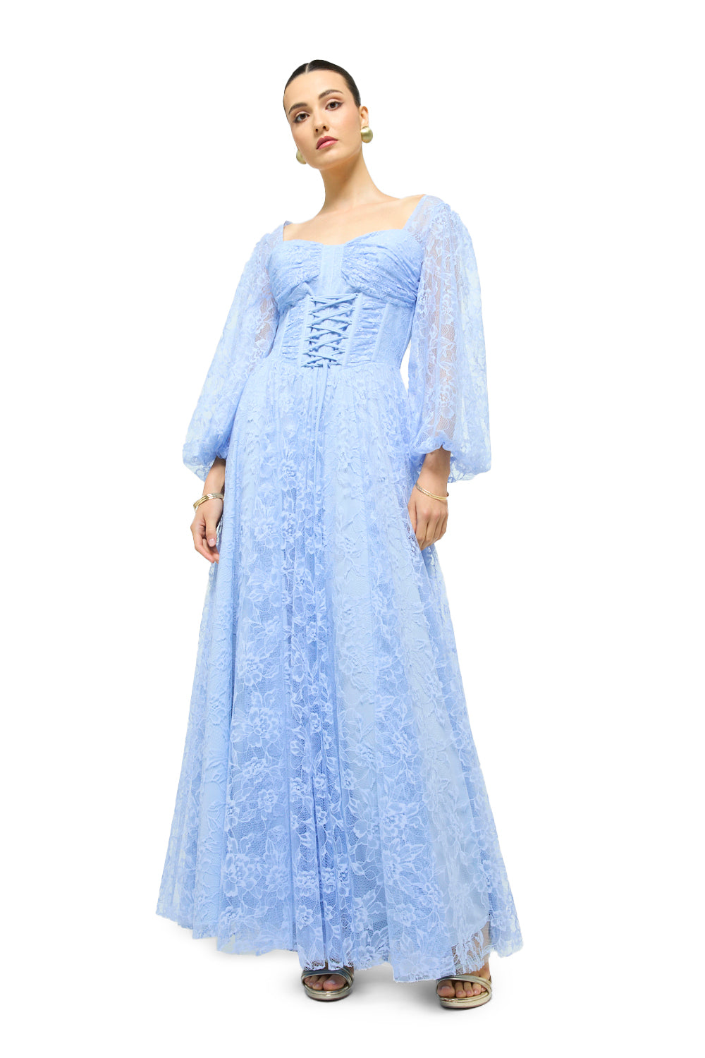 Enchanted Lace Corset Gown