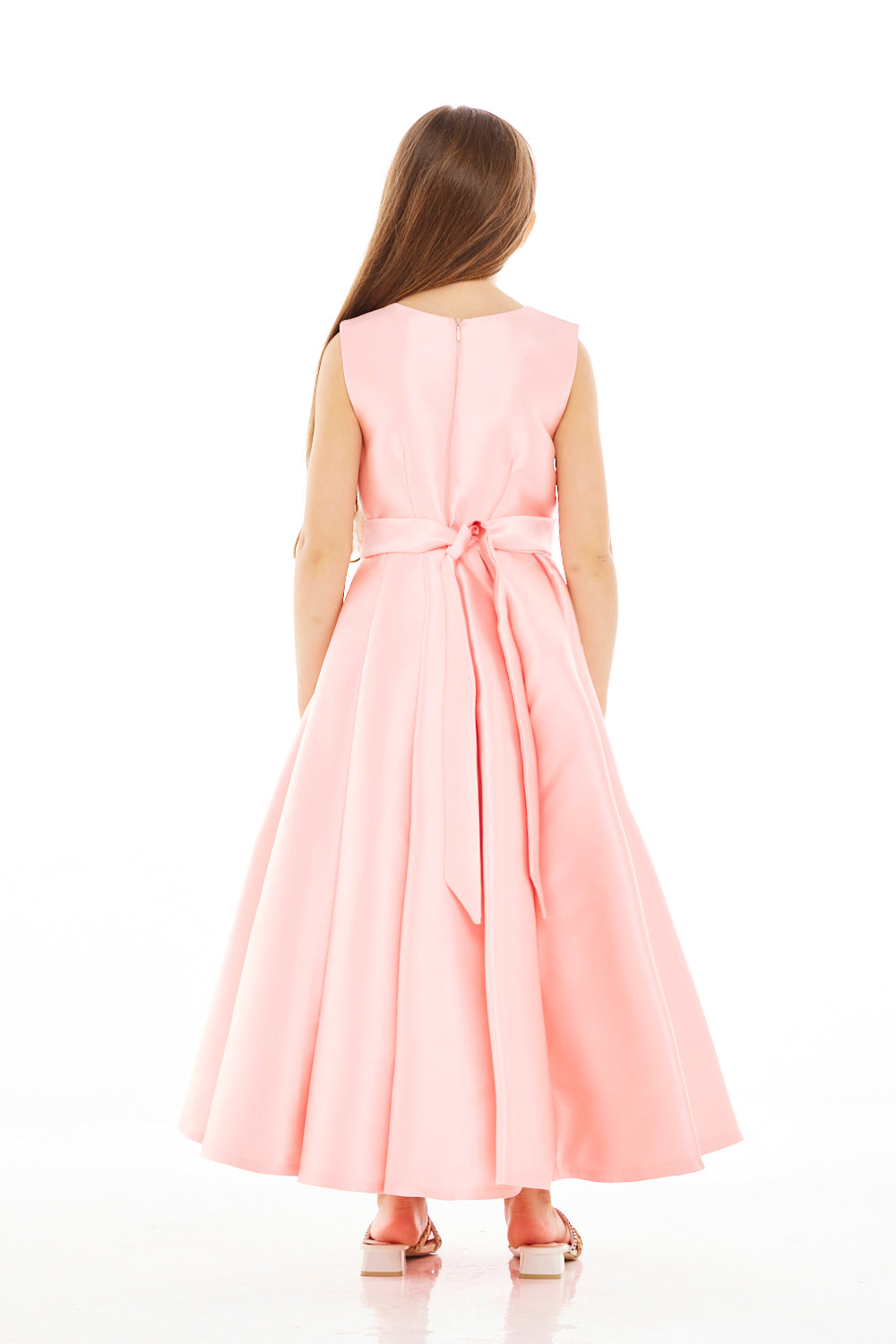 Floral Waist A-Line Dress