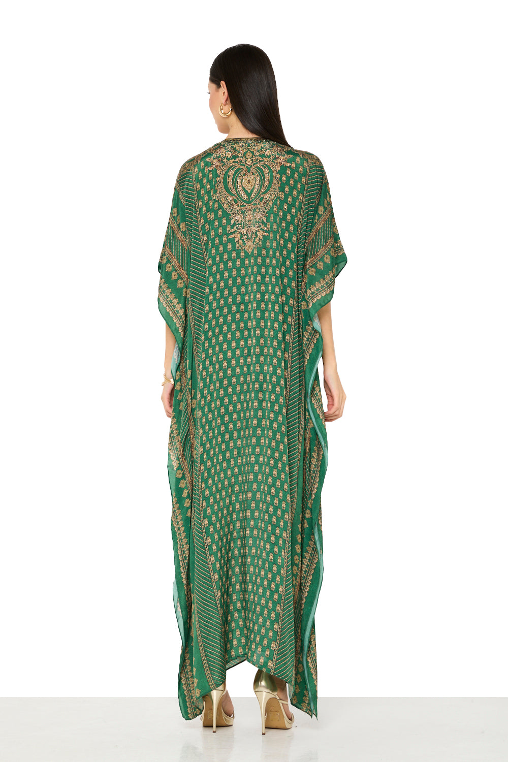 Heritage Buti Fluid Flow Kaftan