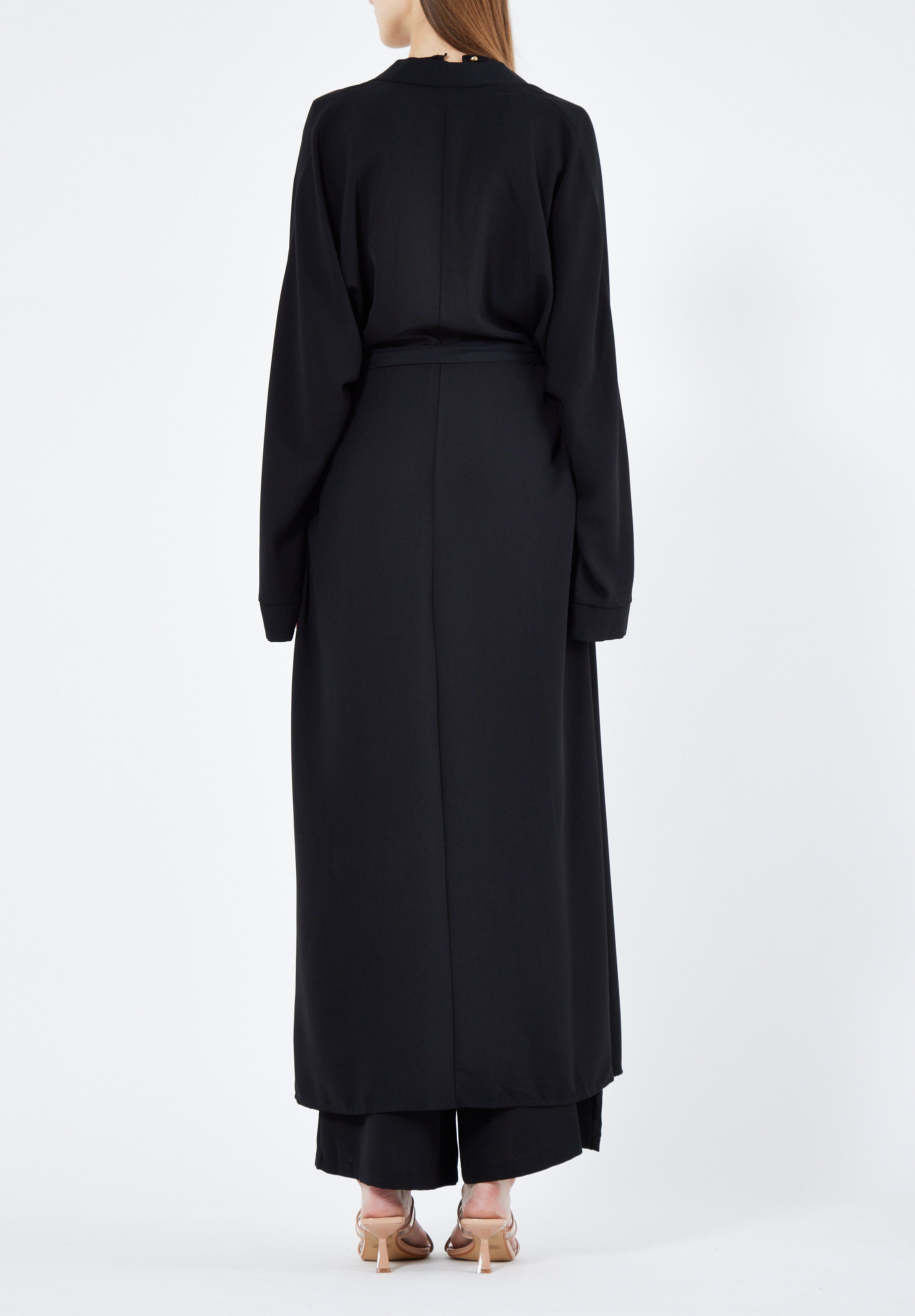 Stylish Loose fitted Jalabiya With Flared Pant
