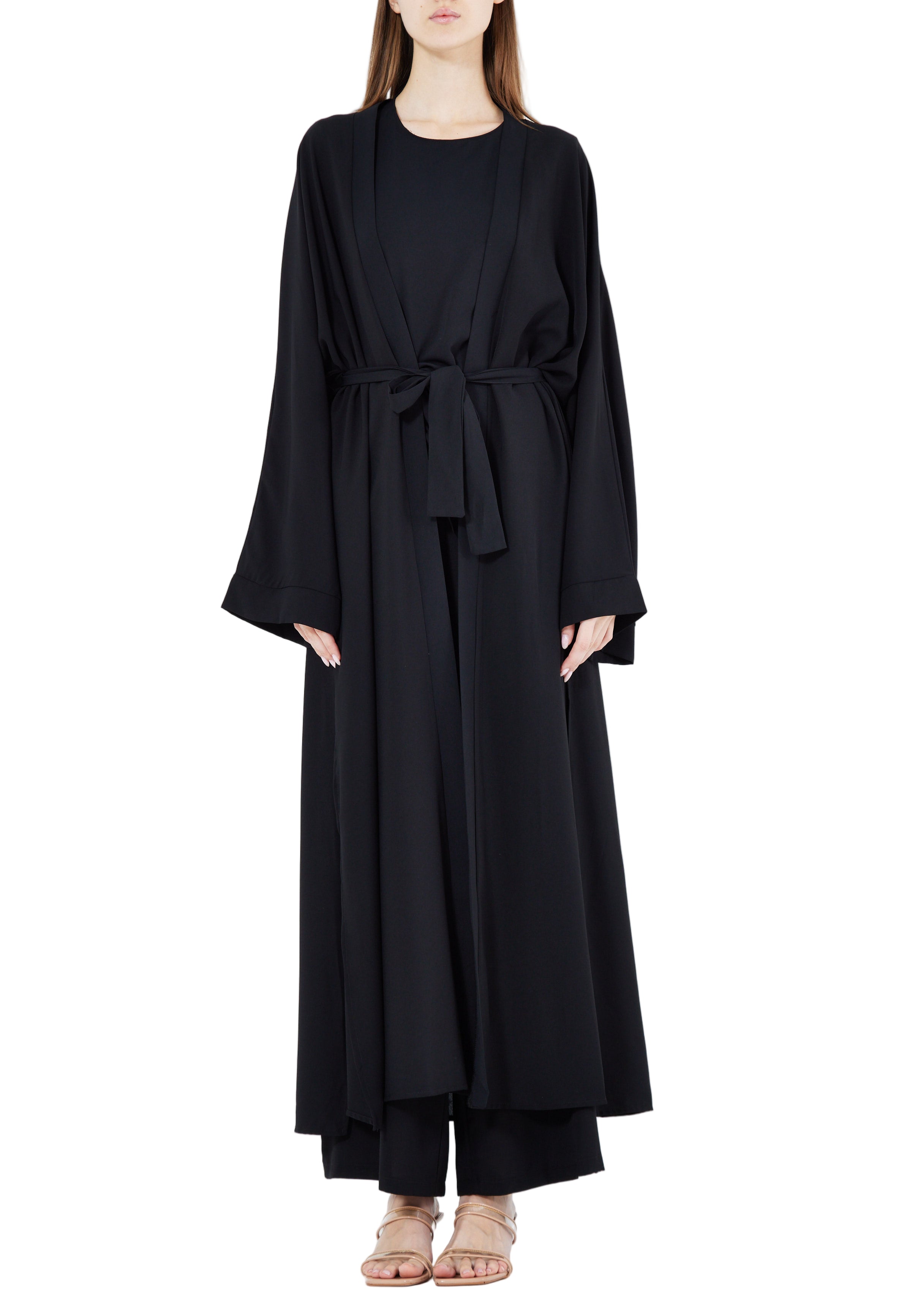 Stylish Loose fitted Jalabiya With Flared Pant