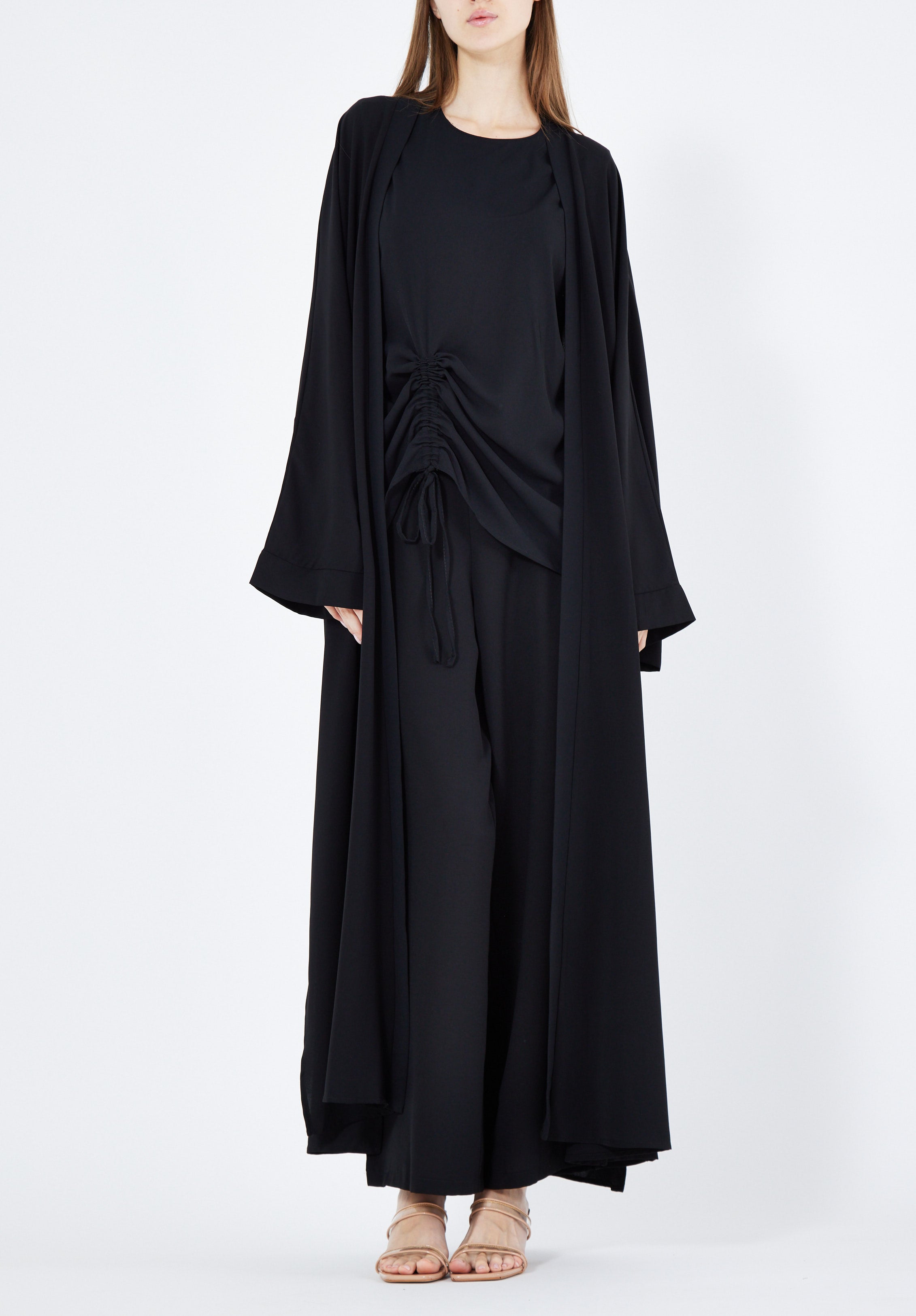 Stylish Loose fitted Jalabiya With Flared Pant