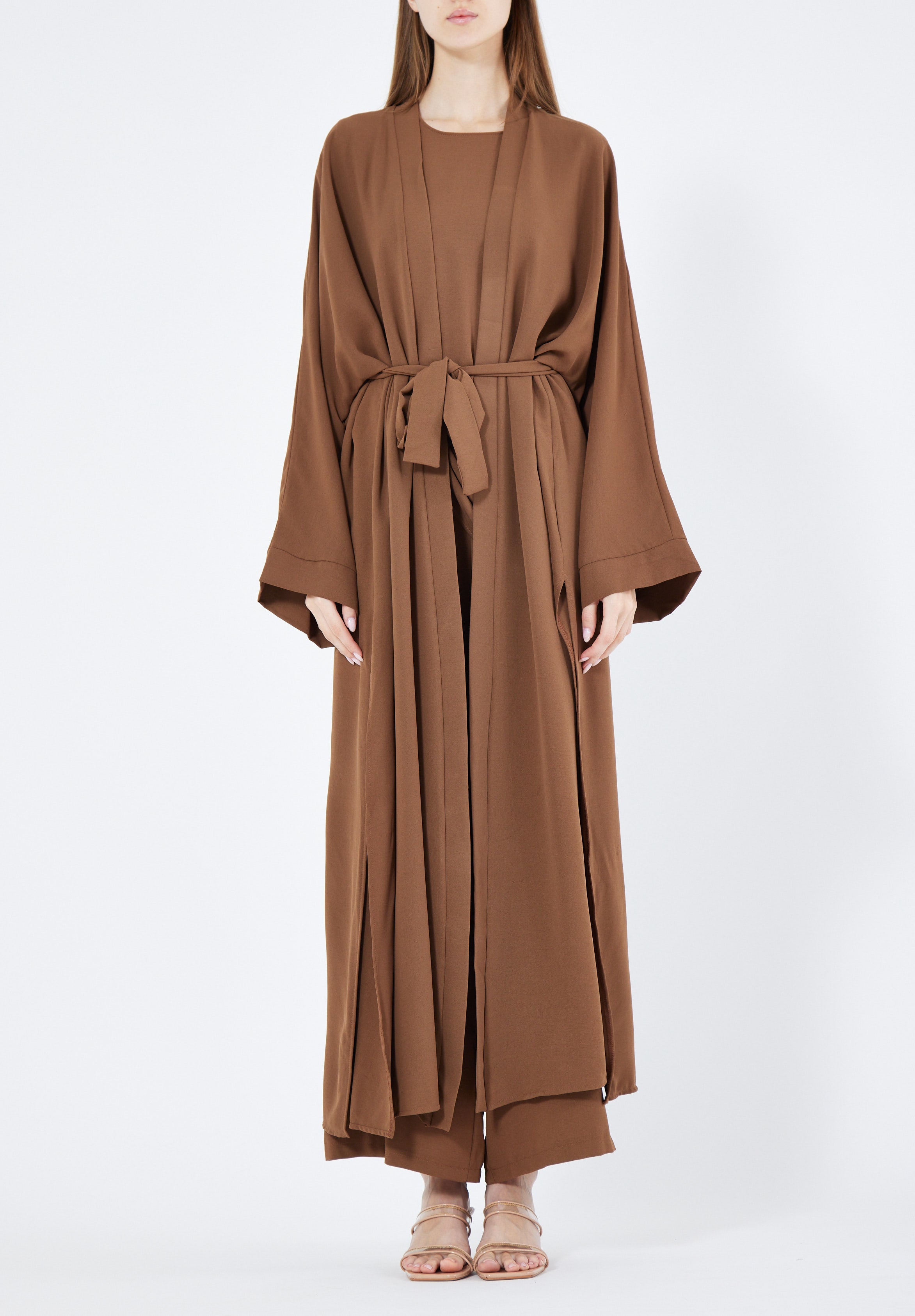 Stylish Loose fitted Jalabiya With Flared Pant
